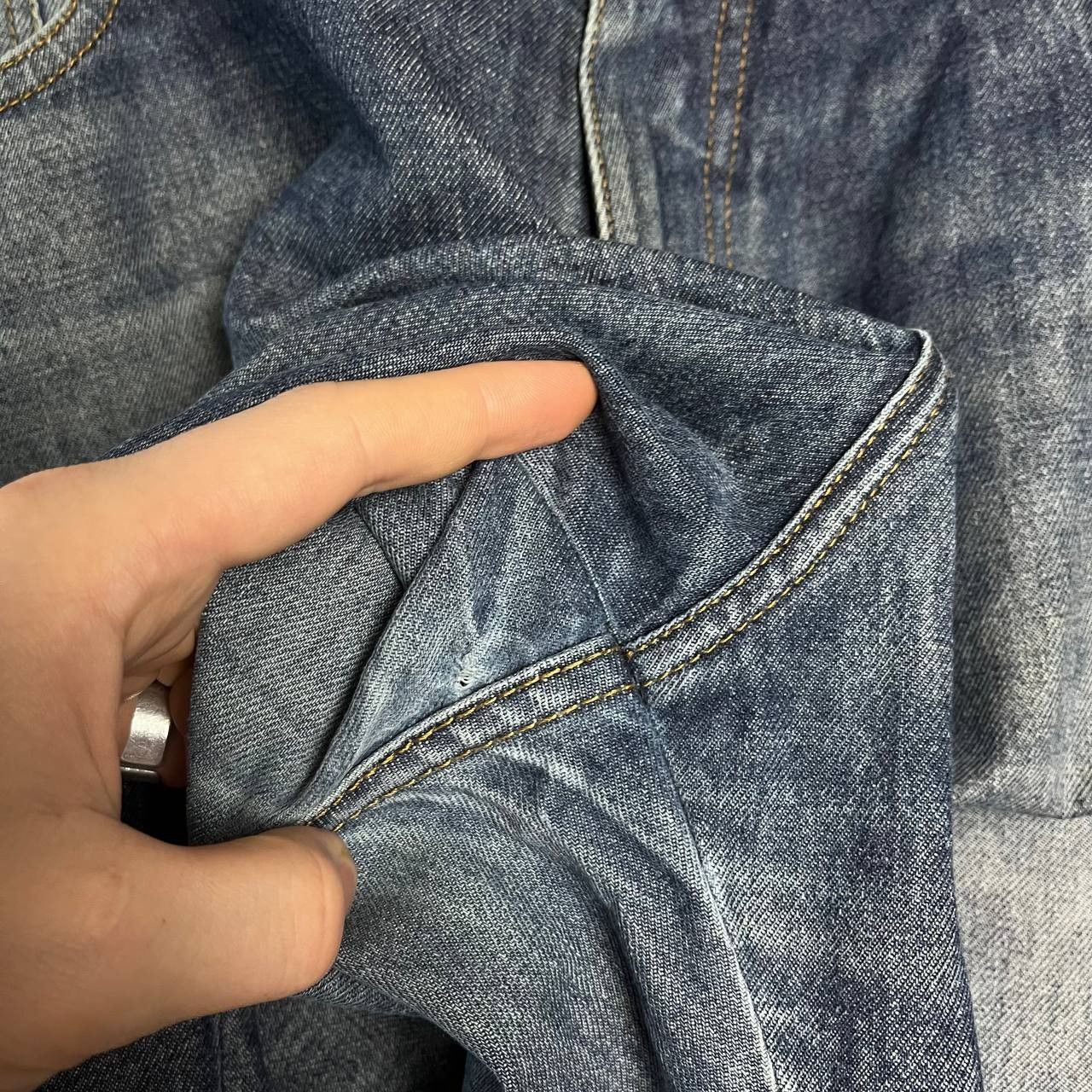 Fubu Vintage 90s FUBU Relaxed Rap Baggy Blue Faded Denim Pants Size US 40 / EU 56 - 12 Thumbnail