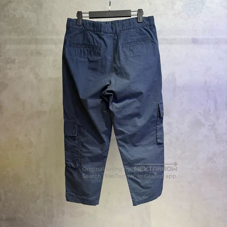Louis Vuitton Louis Vuitton Blue washed cotton multi-pocket cargo pants Size US 40 / EU 56 - 5 Thumbnail