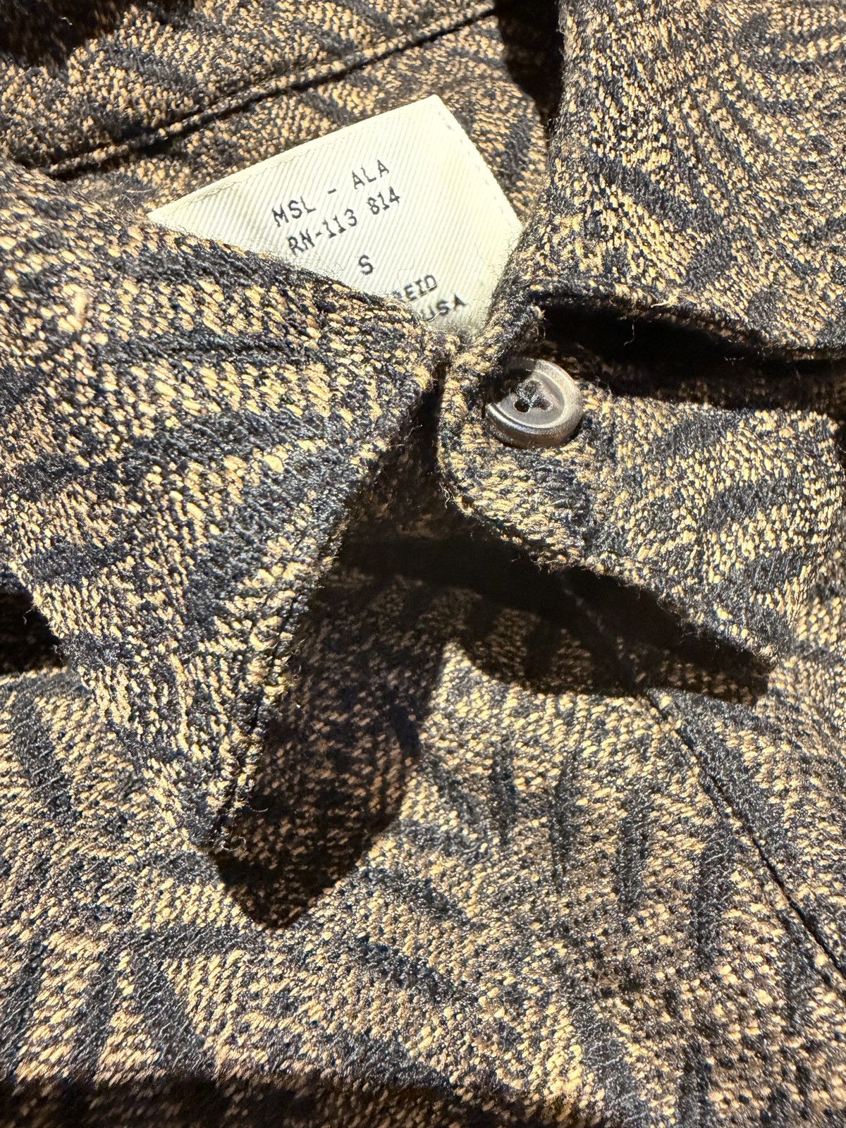 Billy Reid Billy Reid Heavyweight Knit Shirt Size US S / EU 44-46 / 1 - 5 Thumbnail