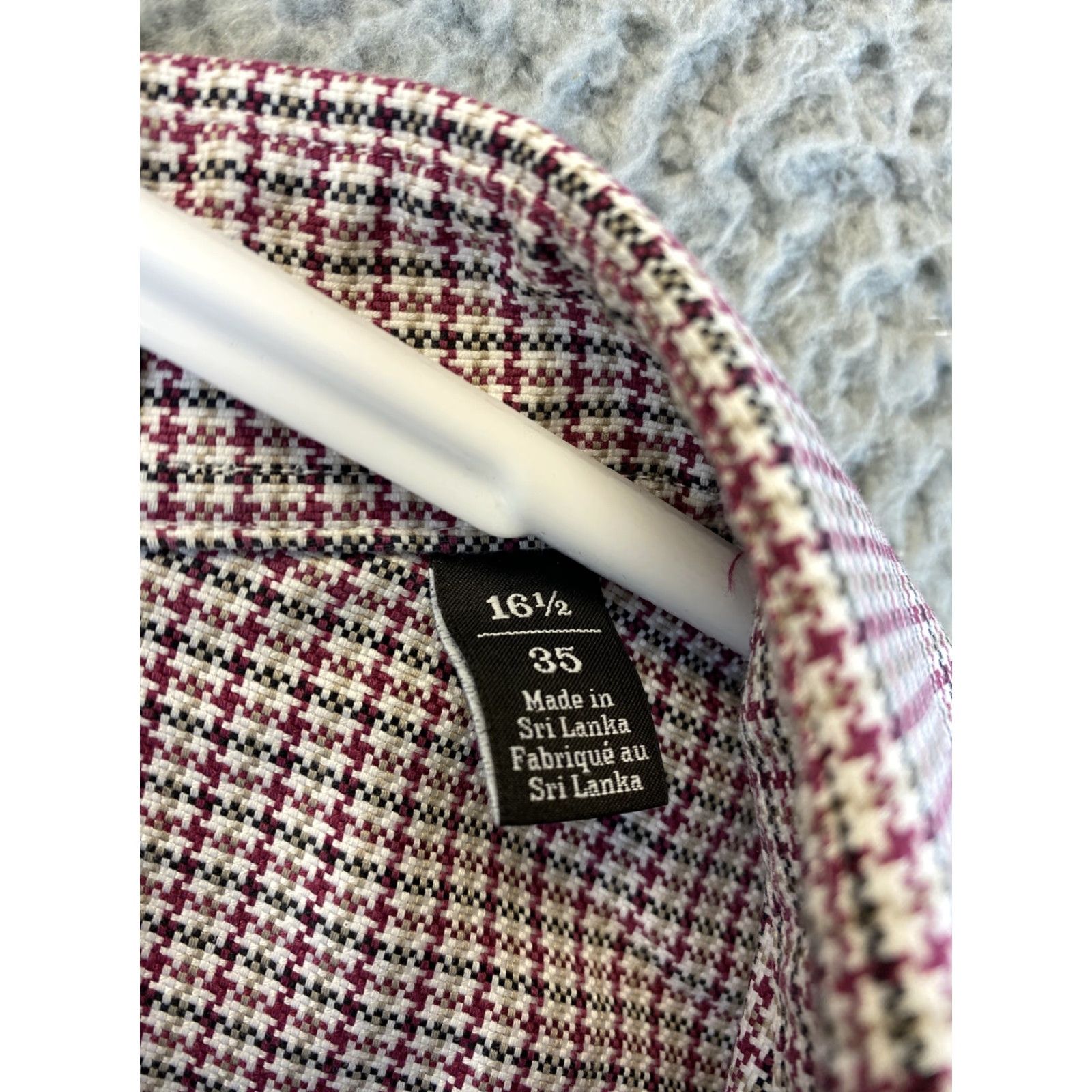 Nordstrom Nordstrom Men's Traditional Fit Wrinkle Free Dress Shirt Size 16.5 / 35 / 74-60 Size 42R - 5 Thumbnail