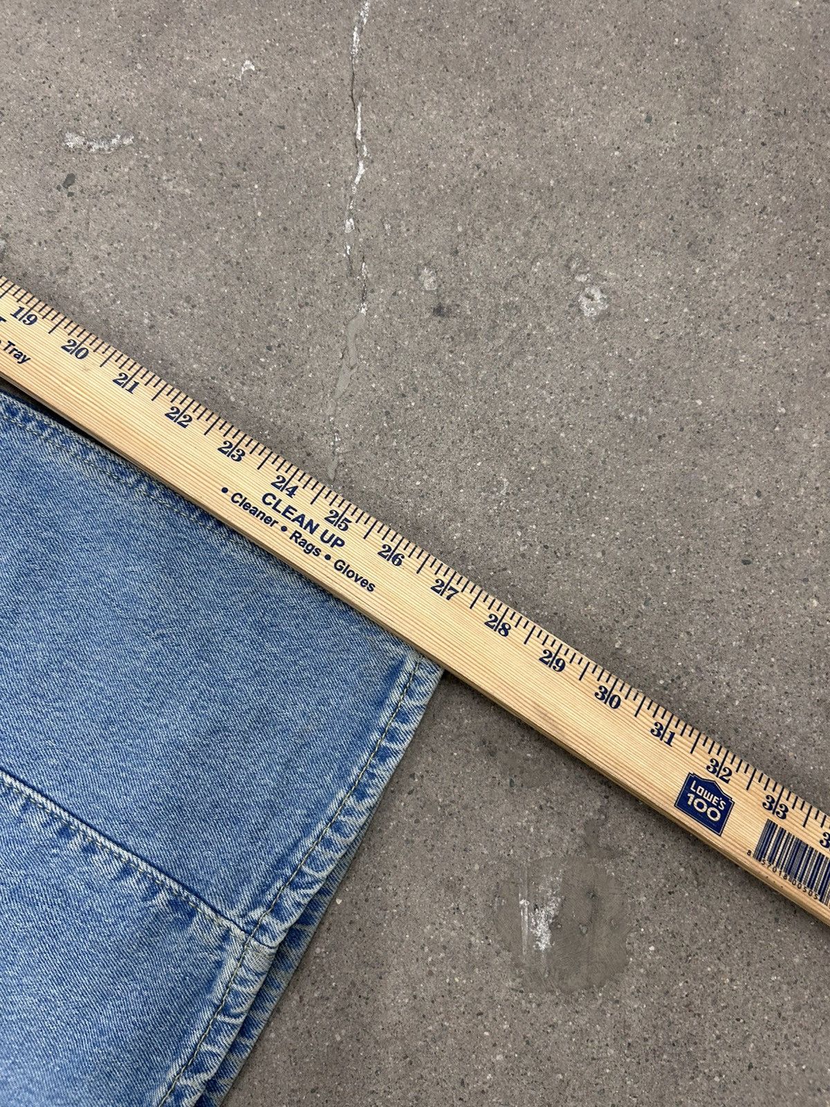 Levi's Levis x Deepika Padukone Jeans Blue Denim Flare Wide Leg Size 32" / US 10 / IT 46 - 8 Thumbnail