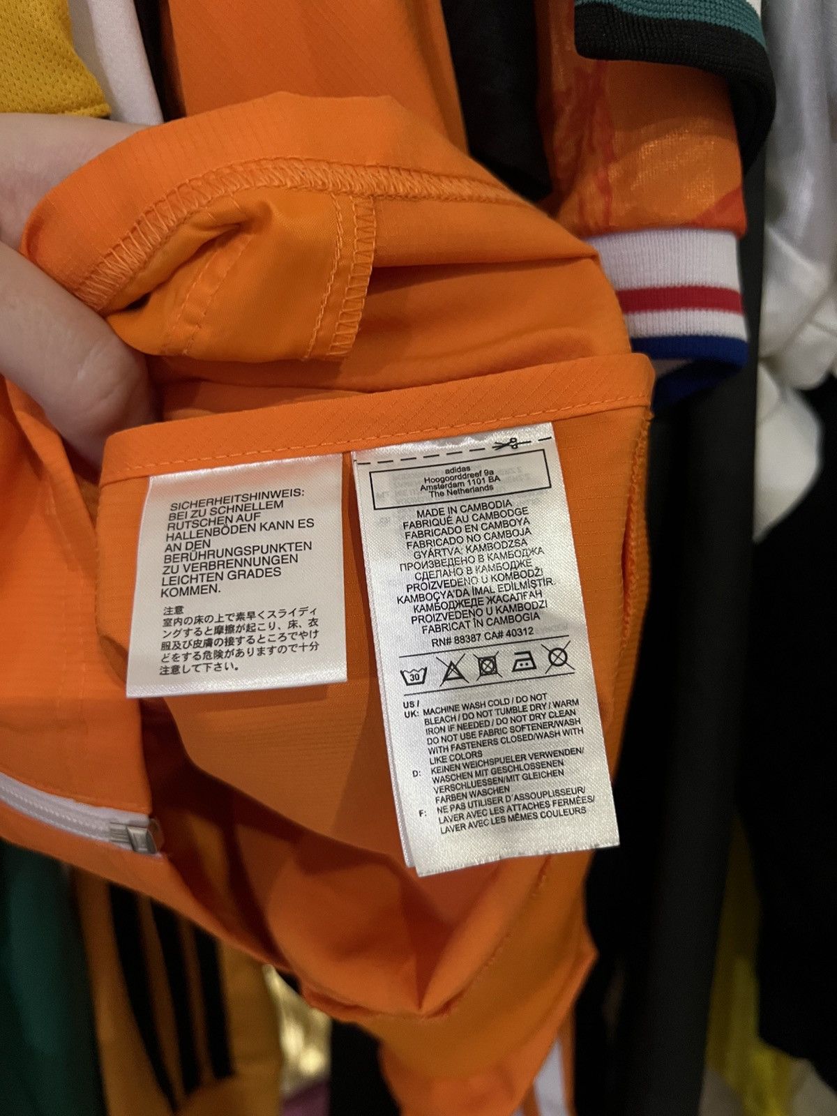 Adidas × Vintage 2020/2021 ADIDAS MANCHESTER UNITED FC TRAINING TRACK JACKET Size US L / EU 52-54 / 3 - 12 Thumbnail