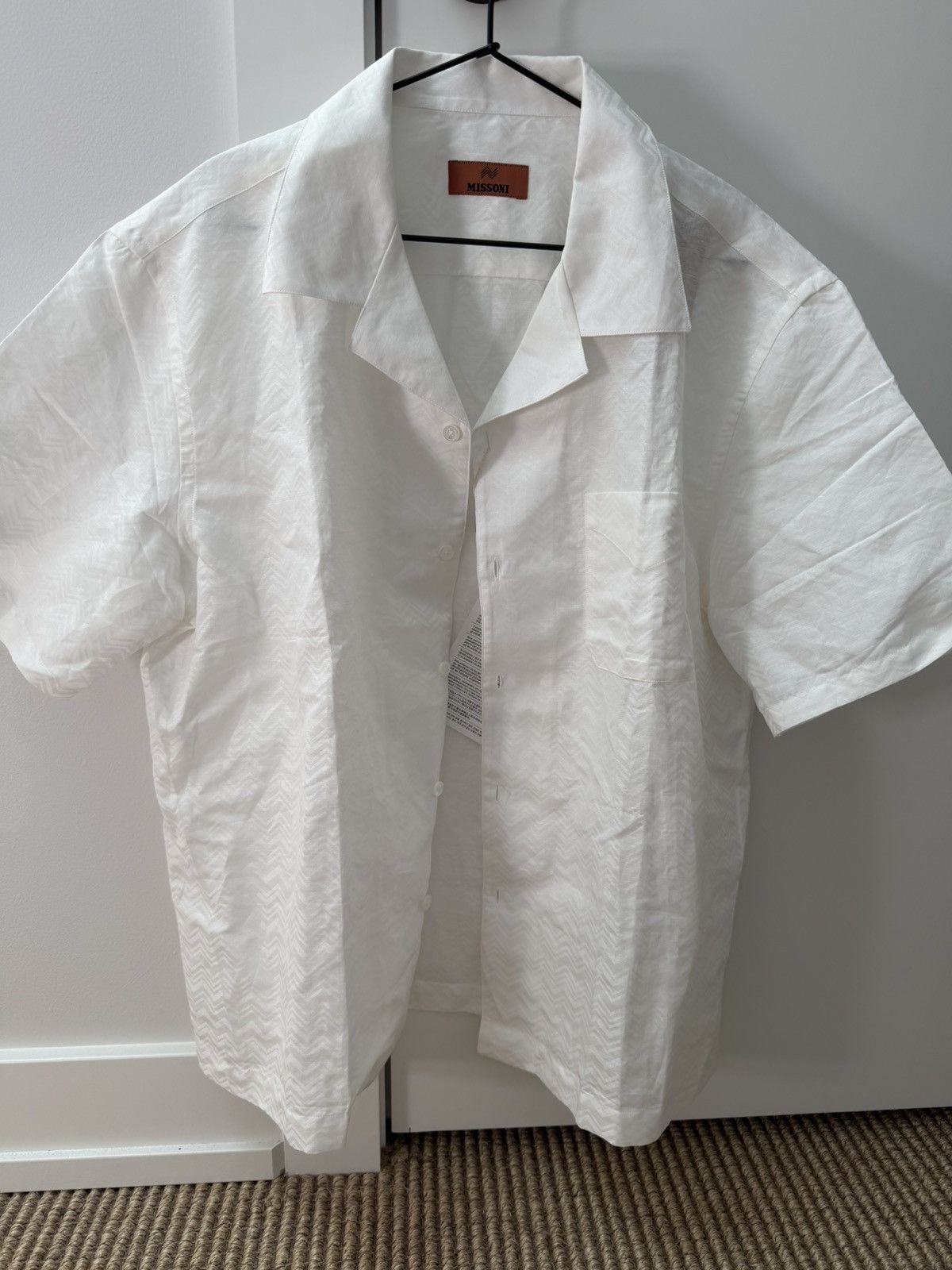 Missoni Missoni Short Sleeve Button Down - Size Large (52) Size US L / EU 52-54 / 3 - 1 Thumbnail