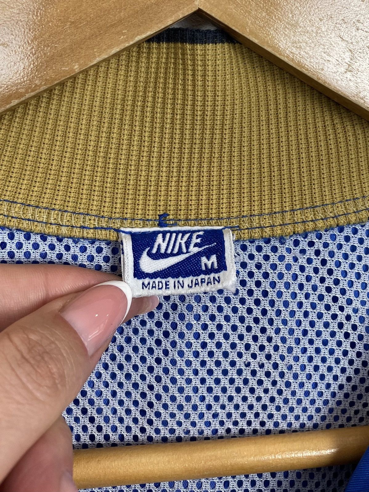 Nike Vintage 90s Nike Sport Long Sleeve Full Zip Track Jacket Top Size US M / EU 48-50 / 2 - 5 Thumbnail
