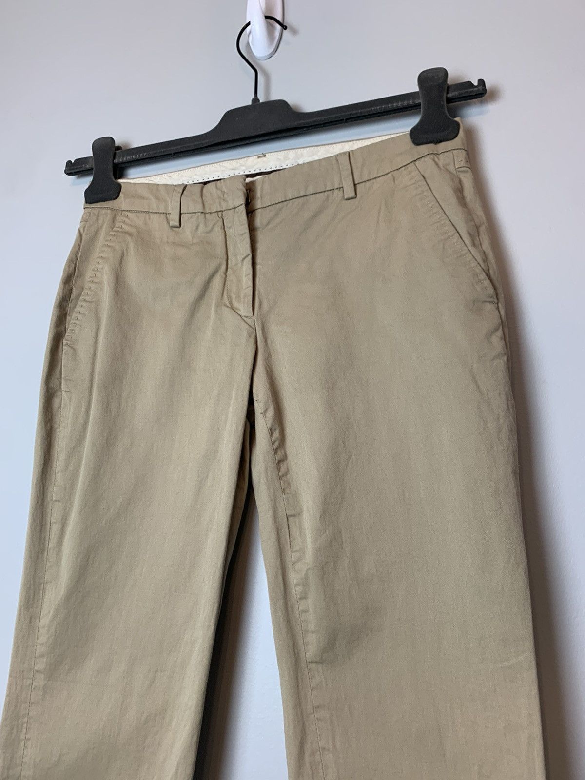 Moncler Moncler Low Rise Y2K Office Siren Pants Slacks Khakis Size 27" / US 4 / IT 40 - 2 Thumbnail