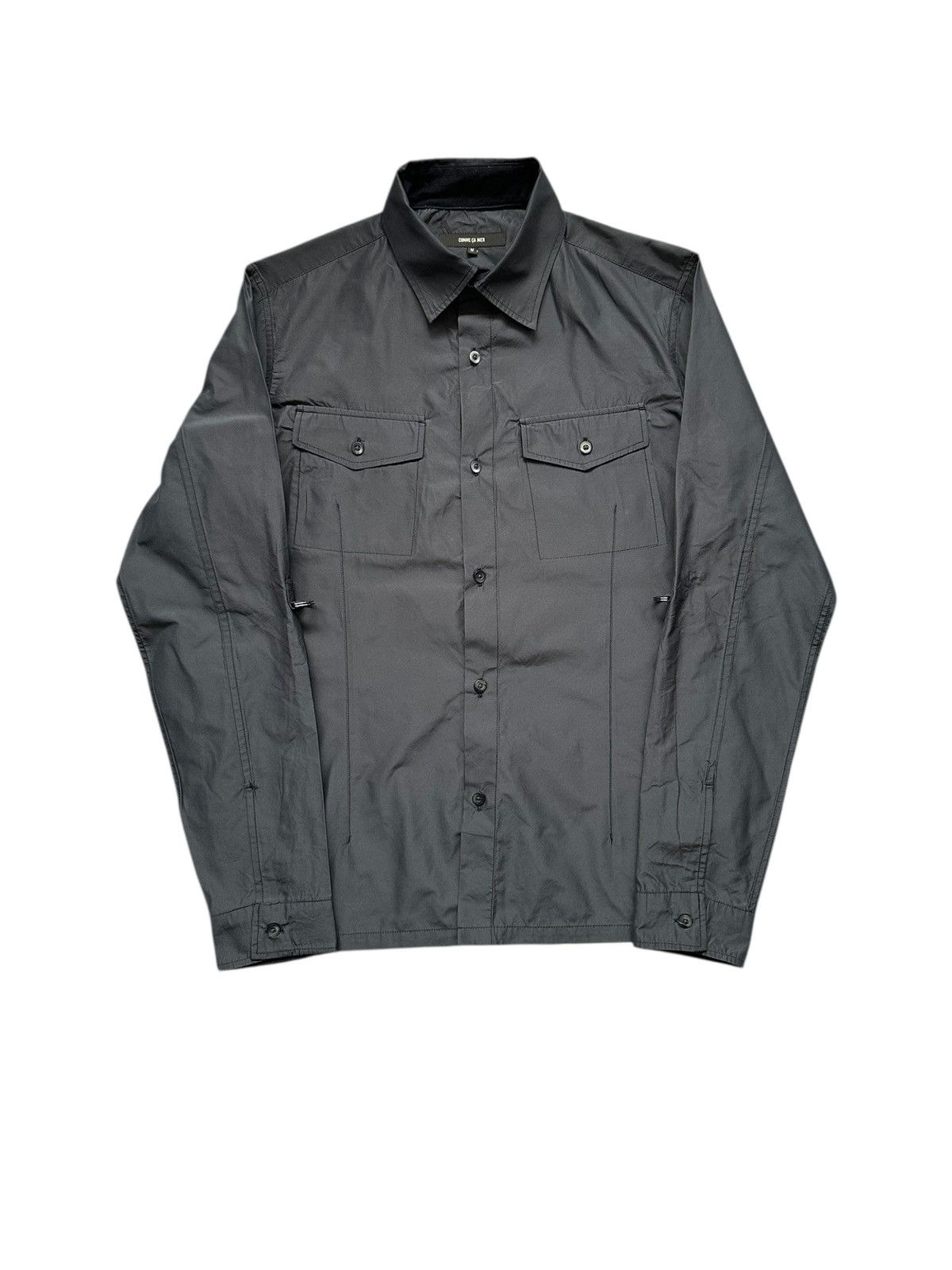 Comme des Garcons 08/09 AW Comme Ca Men glossy nylon shirt Size US M / EU 48-50 / 2 - 2 Thumbnail