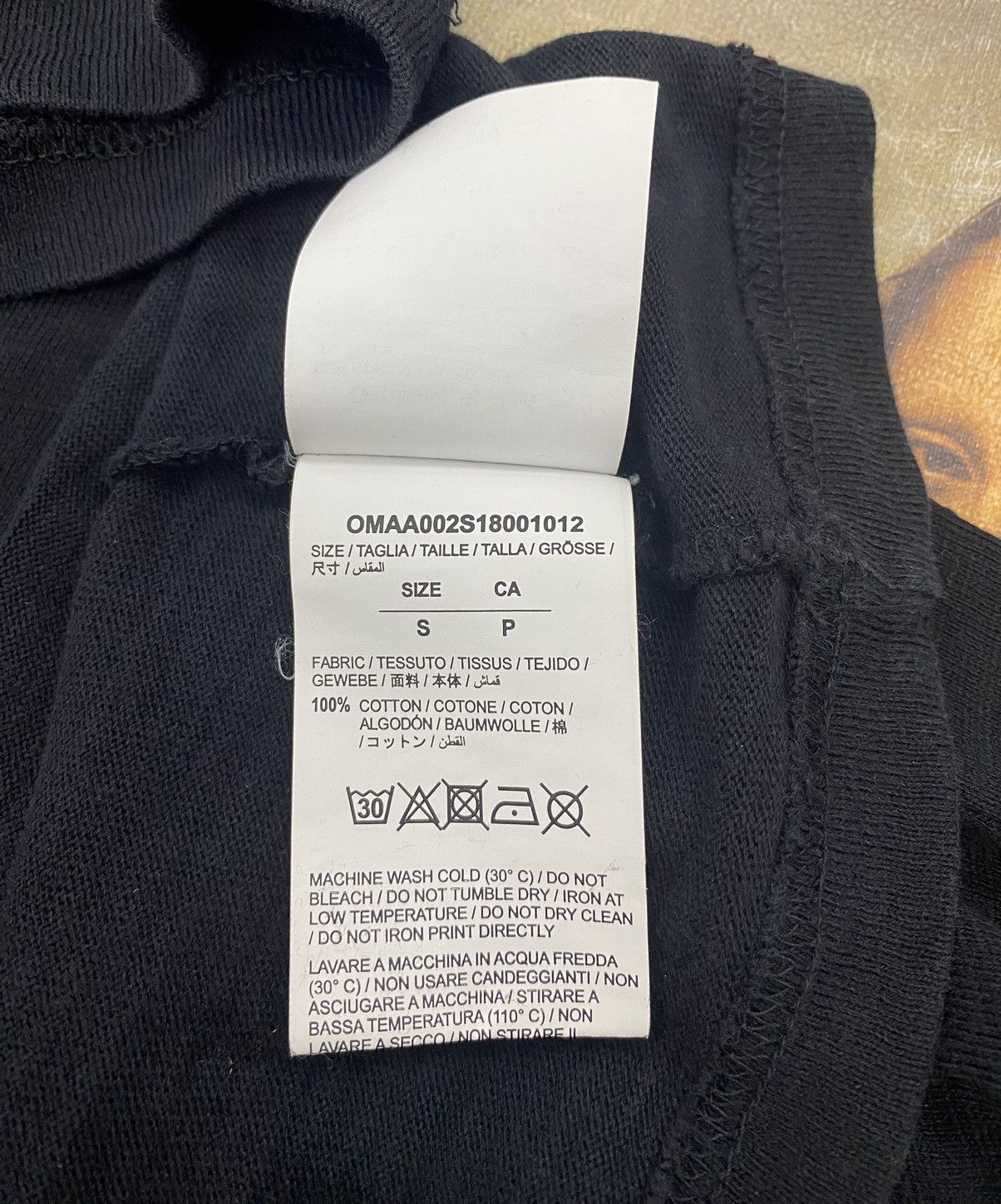 Off-White SS18 “Mona Lisa” Size US S / EU 44-46 / 1 - 8 Thumbnail