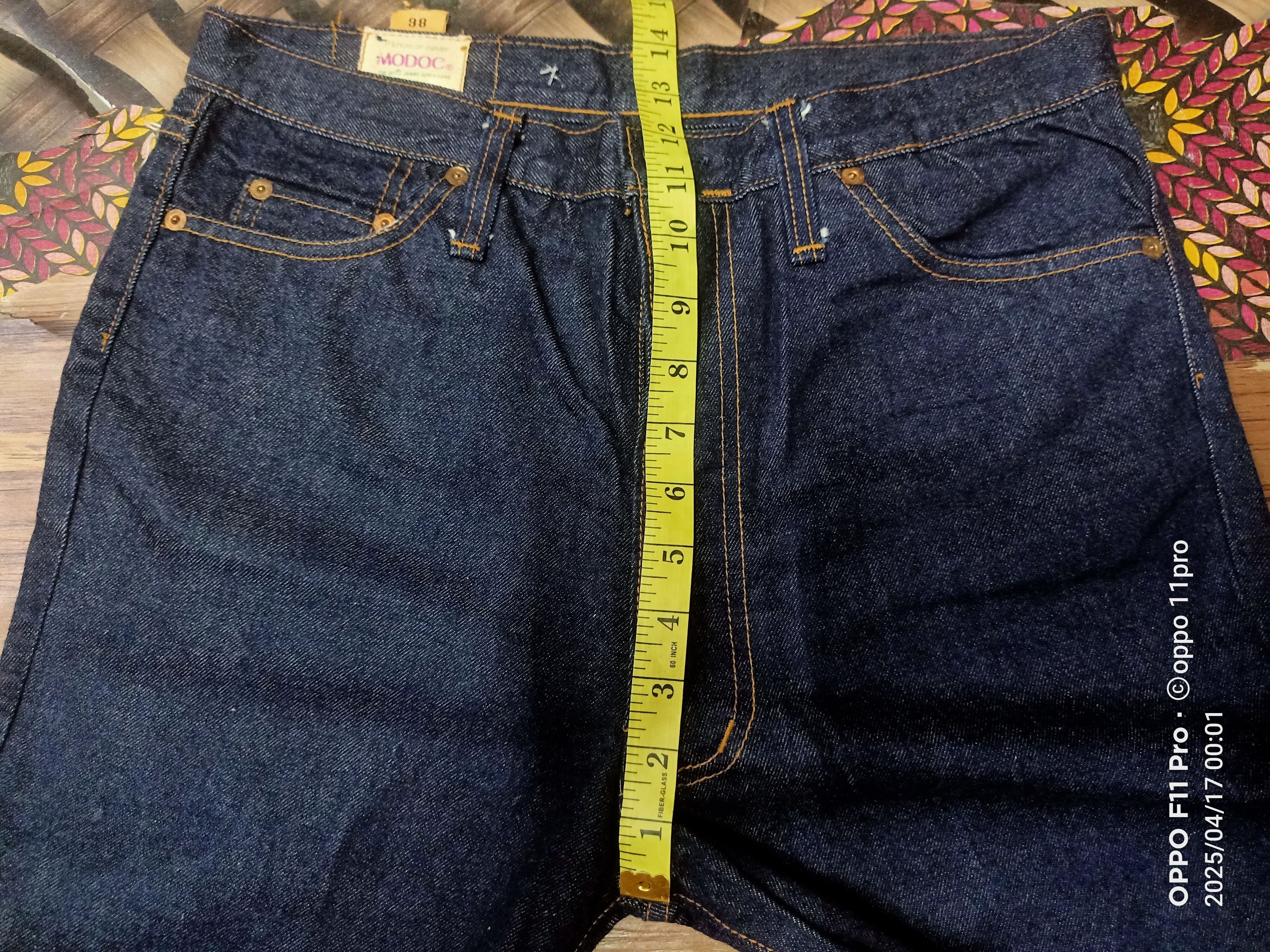 If Six Was Nine × Japanese Brand × Le Grande Bleu (L.G.B.) Modoc 90s Vtg Denim Flaredenim Loose Rise Rare Size US 32 / EU 48 - 14 Thumbnail