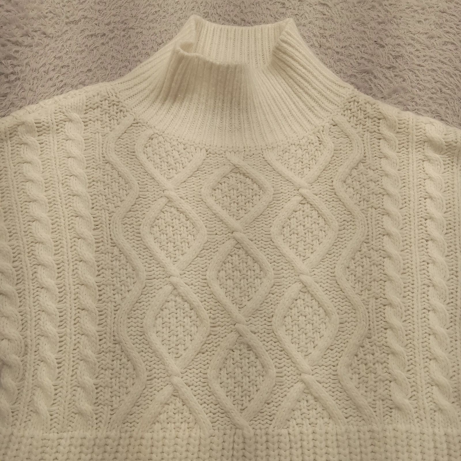 & Other Stories Rue 21 Sweater S Women's Short Sleeve Cardigan Brown Knit Size S / US 4 / IT 40 - 2 Thumbnail