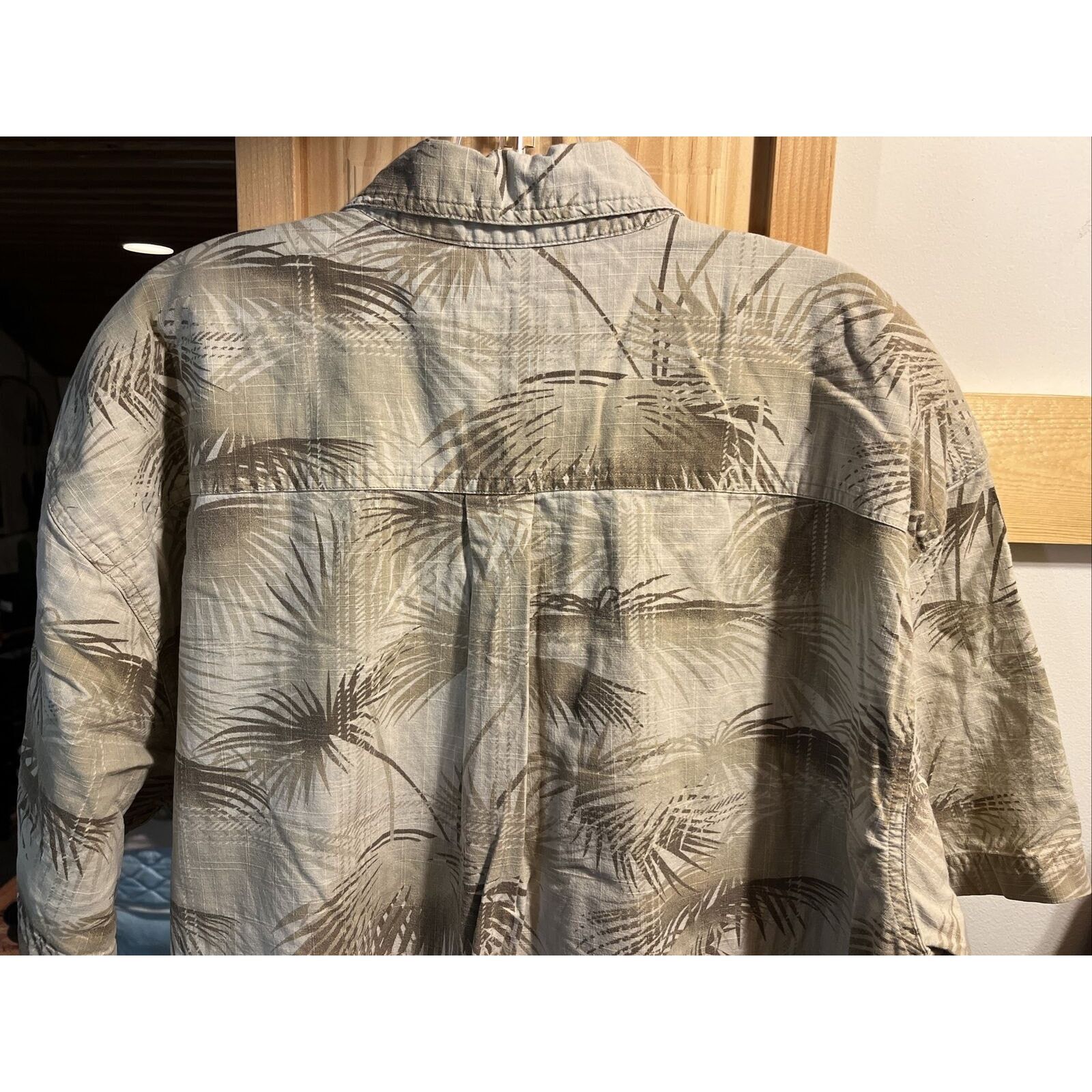Panama Jack Isle Of Palms Men’s XL Beige Floral Hawaiian SS Cotton Shirt Size US XL / EU 56 / 4 - 13 Thumbnail
