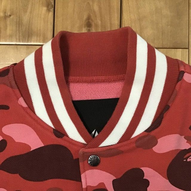 Bape × Nigo BAPE camo sweat varsity jacket a bathing ape NIGO Size US L / EU 52-54 / 3 - 4 Thumbnail