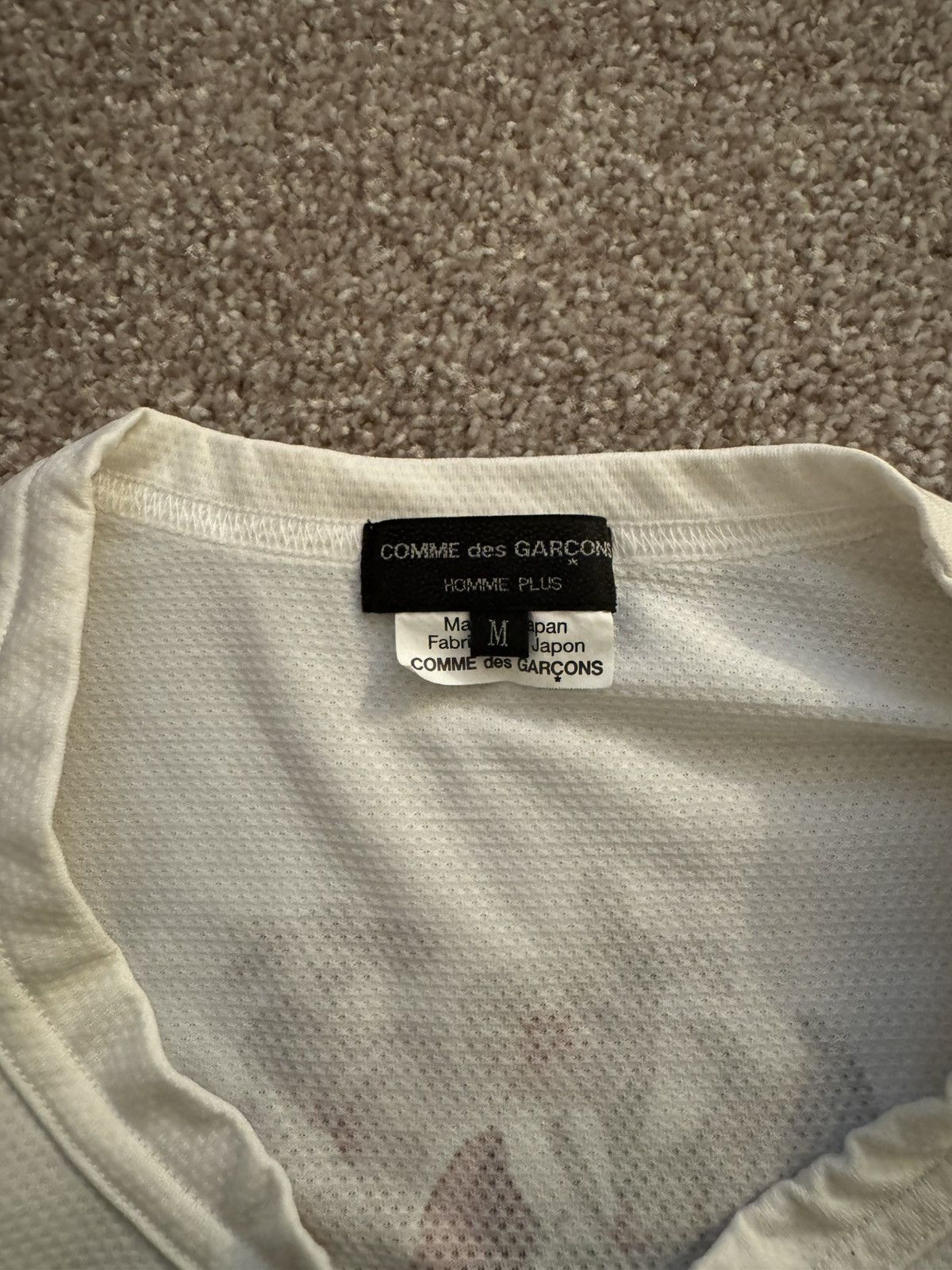 Comme des Garcons Homme Plus CDG Homme Plus async oversized tee Size US M / EU 48-50 / 2 - 7 Thumbnail