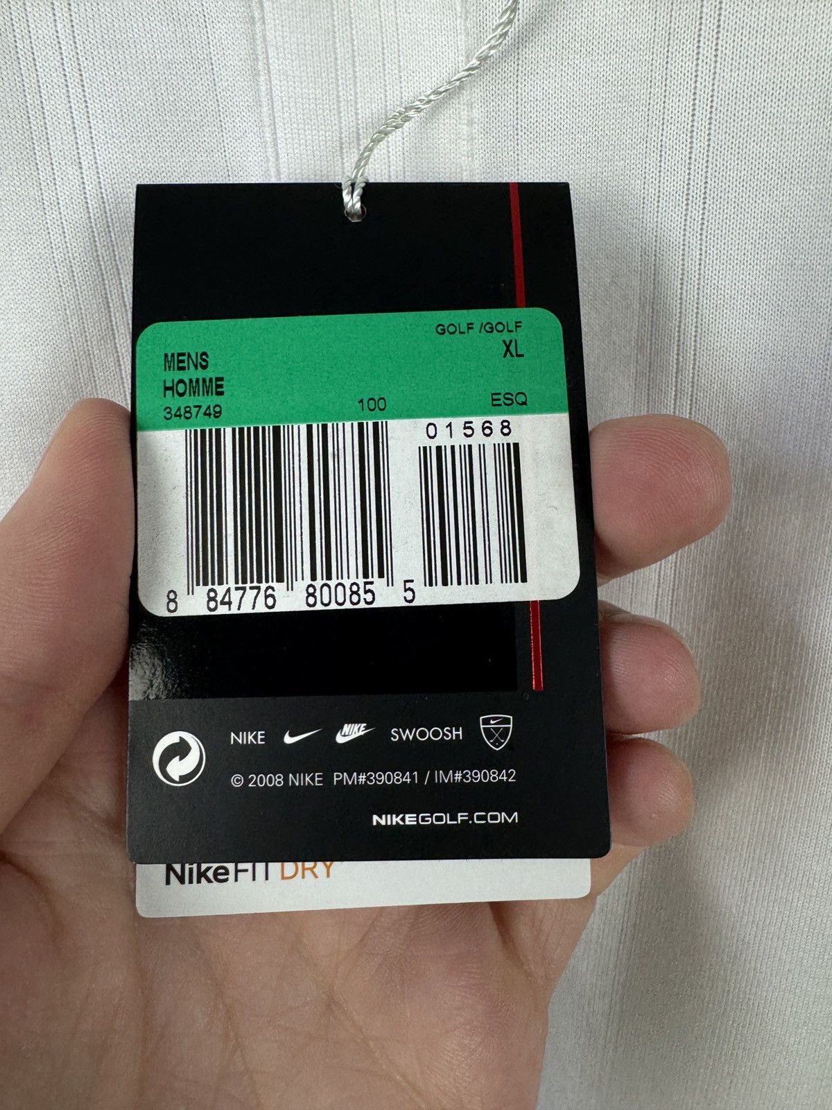 Nike × Tiger Woods Men’s Nike Tiger Woods Collection Long Sleeve Shirt Size XL Size US XL / EU 56 / 4 - 8 Thumbnail