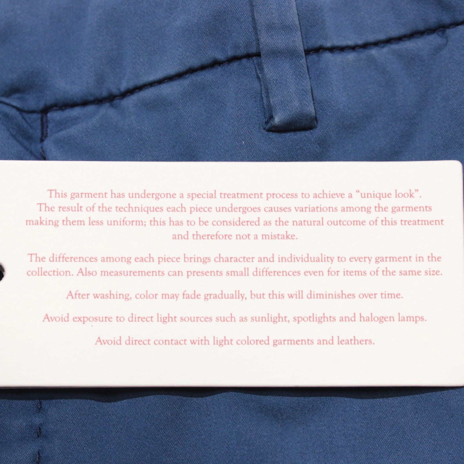 Luciano Barbera Luciano Barbera New with tags Chino Size 32 US In Blue Size US 32 / EU 48 - 4 Thumbnail