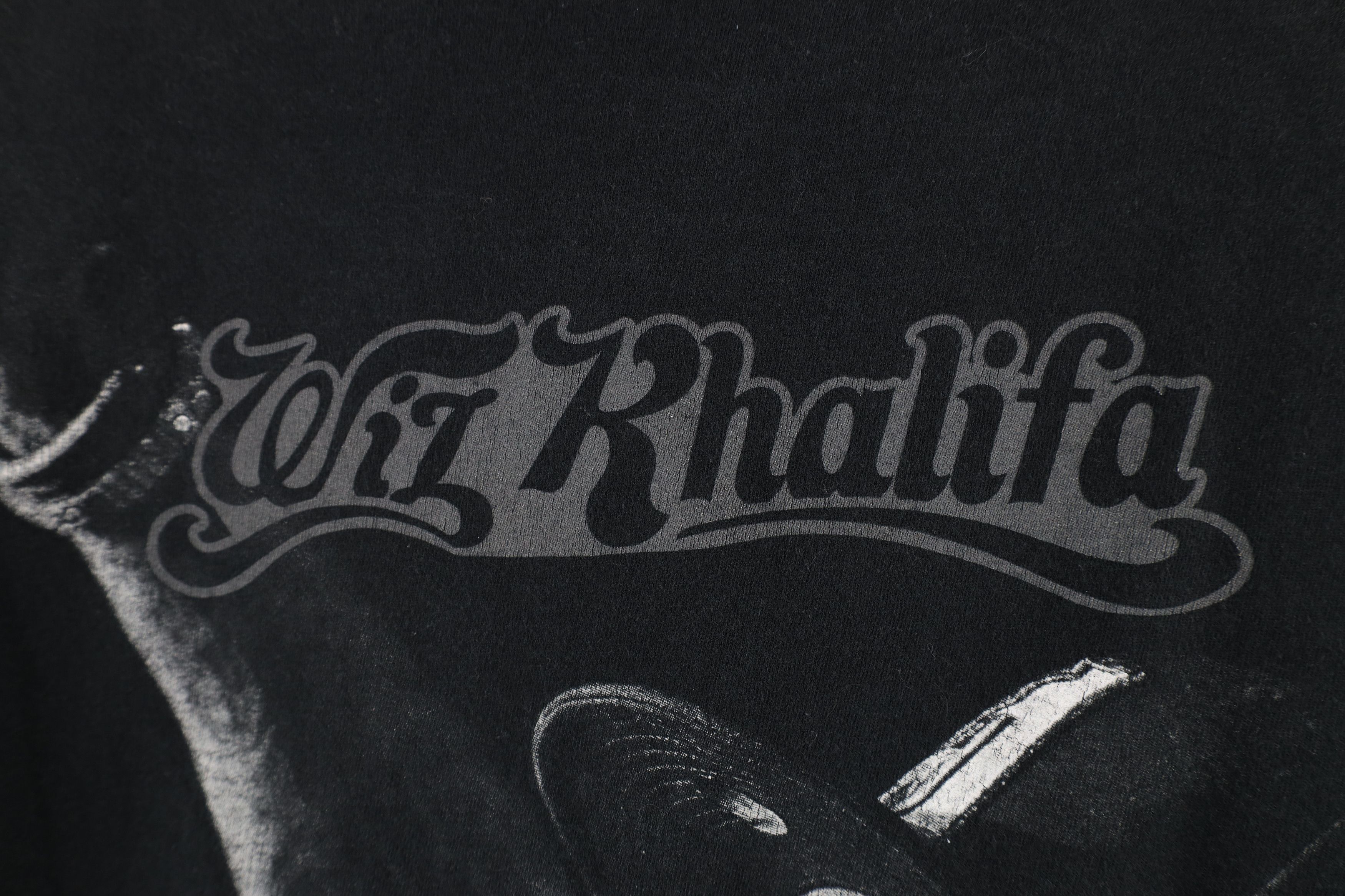 Vintage Vintage Y2K Streetwear Wiz Khalifa Rap Hip Hop T-Shirt Black Size S / US 4 / IT 40 - 5 Thumbnail