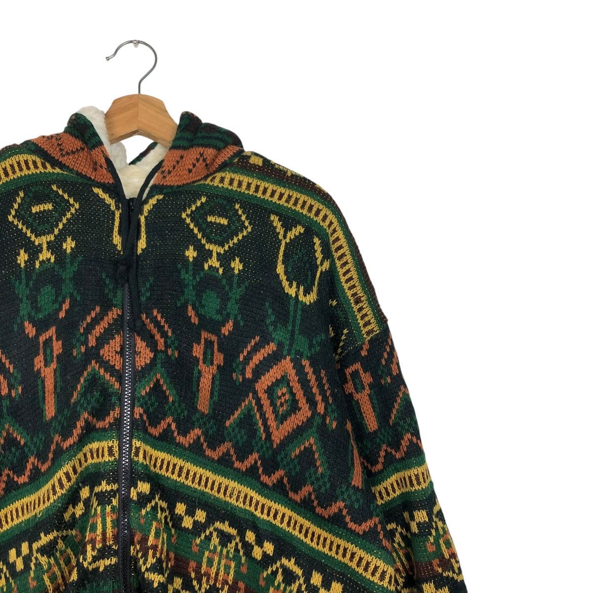 Japanese Brand 🔥VINTAGE BOMBER JACKET INDIAN BOSS NAVAJO NATIVE DESIGN Size US L / EU 52-54 / 3 - 6 Thumbnail