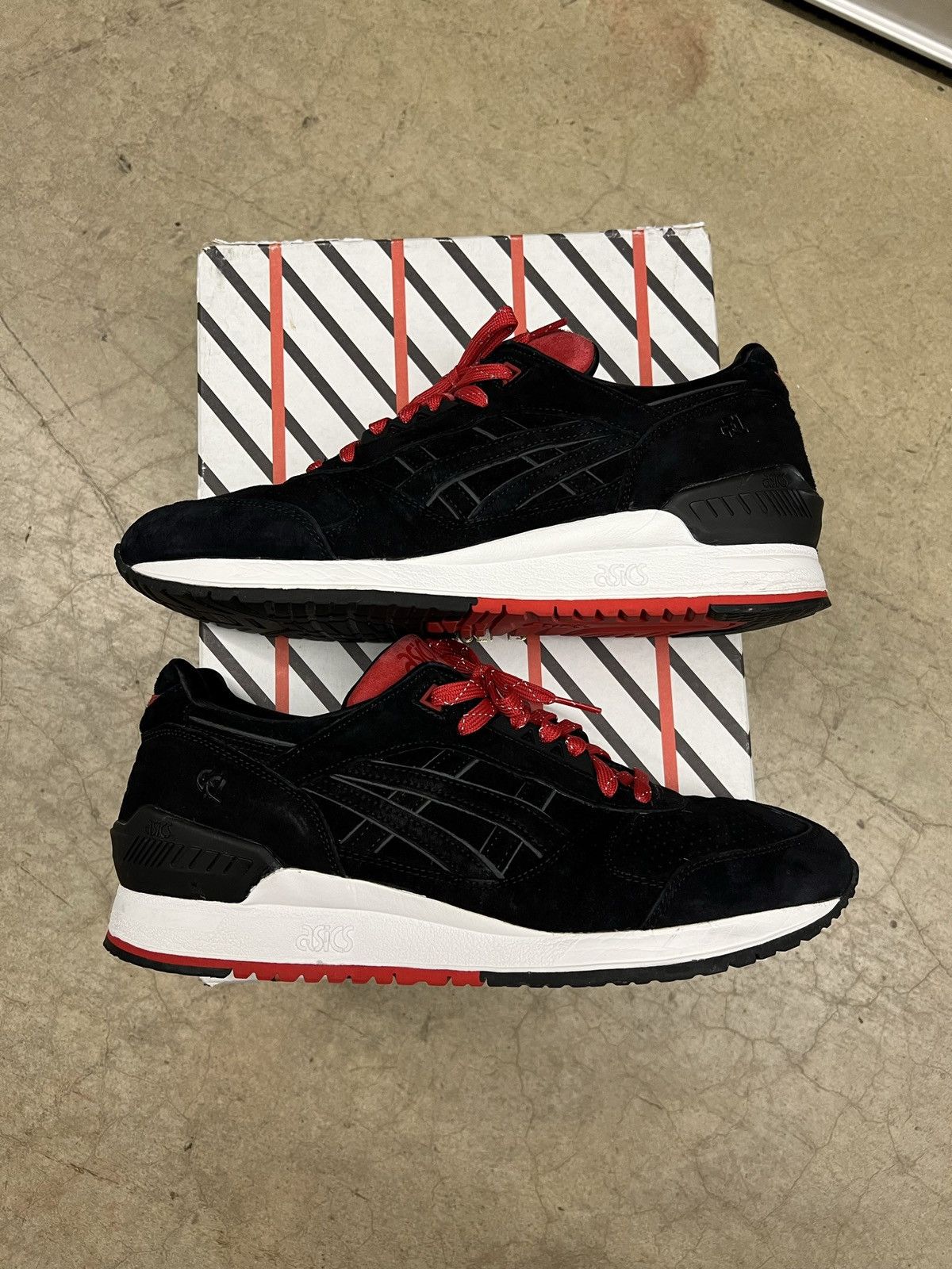 Asics Asics Gel Respector X Concepts Black Widow Size 12