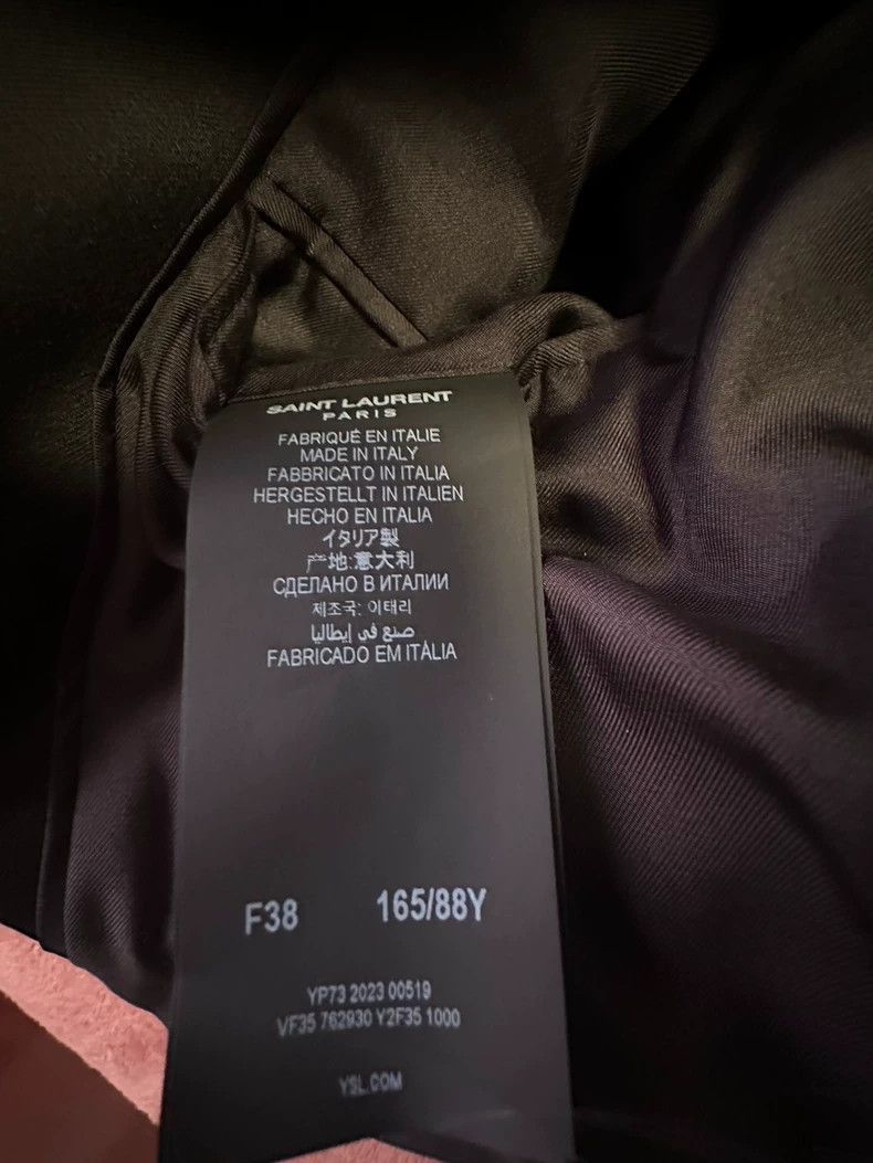 Saint Laurent Paris Saint Laurent Double Breasted Blazer for Women-2505 Size M / US 6-8 / IT 42-44 - 6 Thumbnail