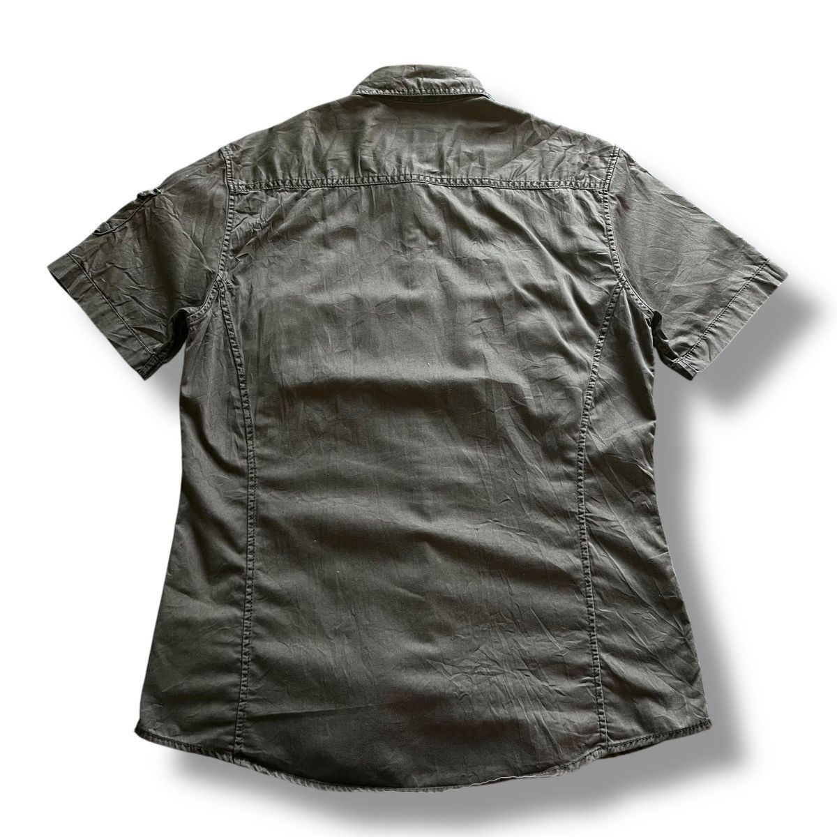 Issey Miyake OFFER🤝 TETE HOMME ISSEY MIYAKE ARMY STYLE ZIPPED UP SHIRT Size US M / EU 48-50 / 2 - 13 Thumbnail