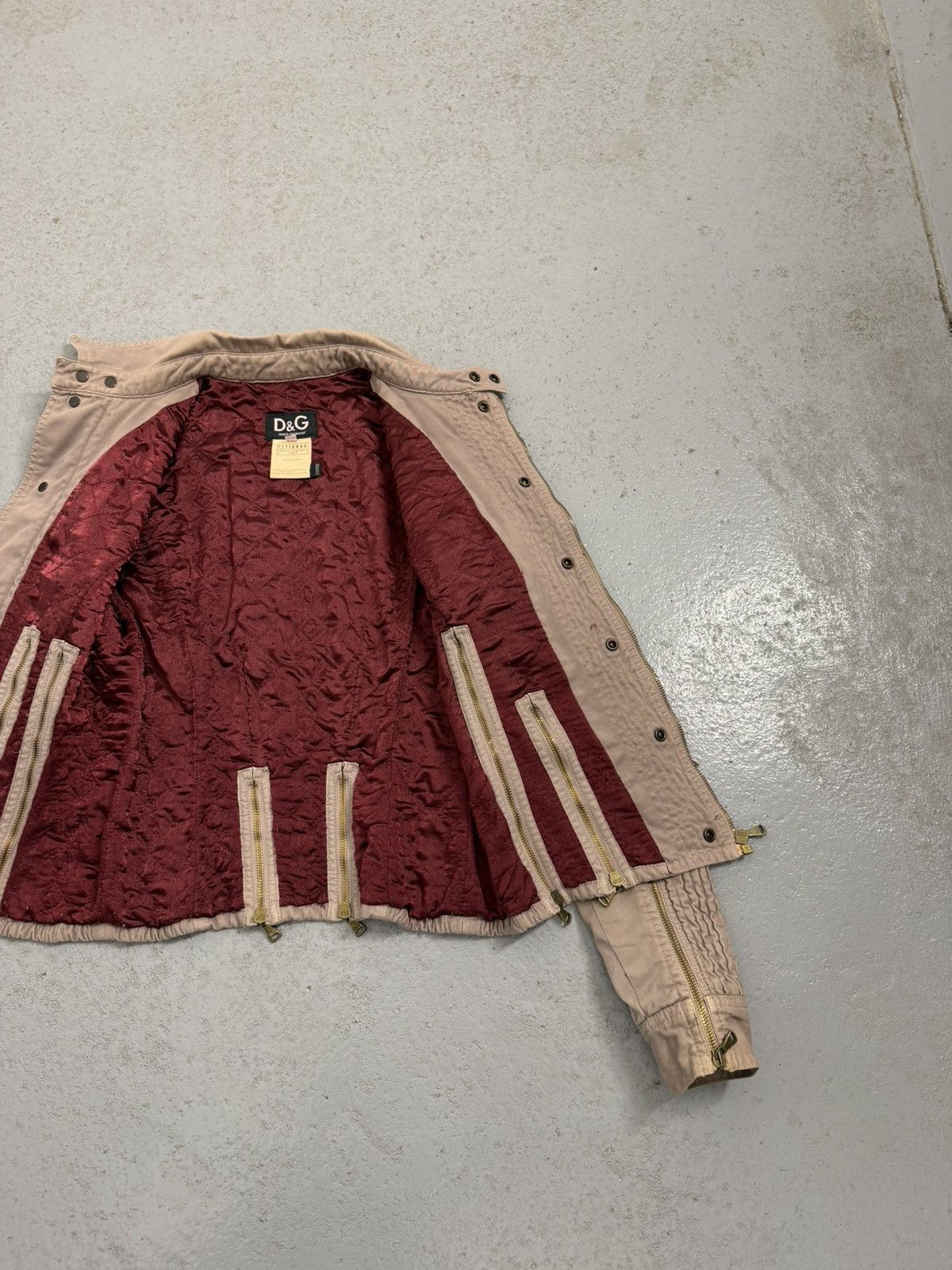 Dolce & Gabbana Vintage AW2003 Dolce & Gabbana Multi-zip Utility Jacket Size S / US 4 / IT 40 - 18 Thumbnail