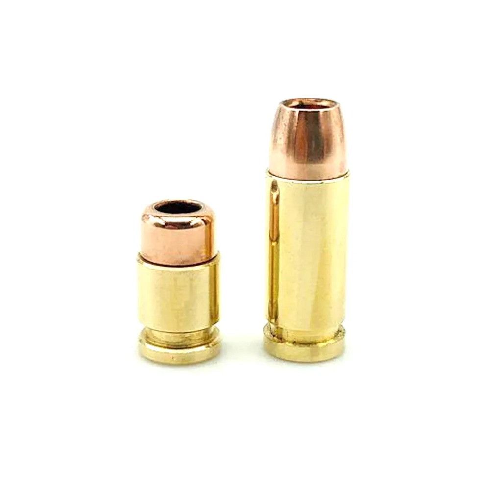 Handmade 1 Pair Bullet Knife Beads Paracord EDC Zipper Charms Size ONE SIZE - 1 Thumbnail