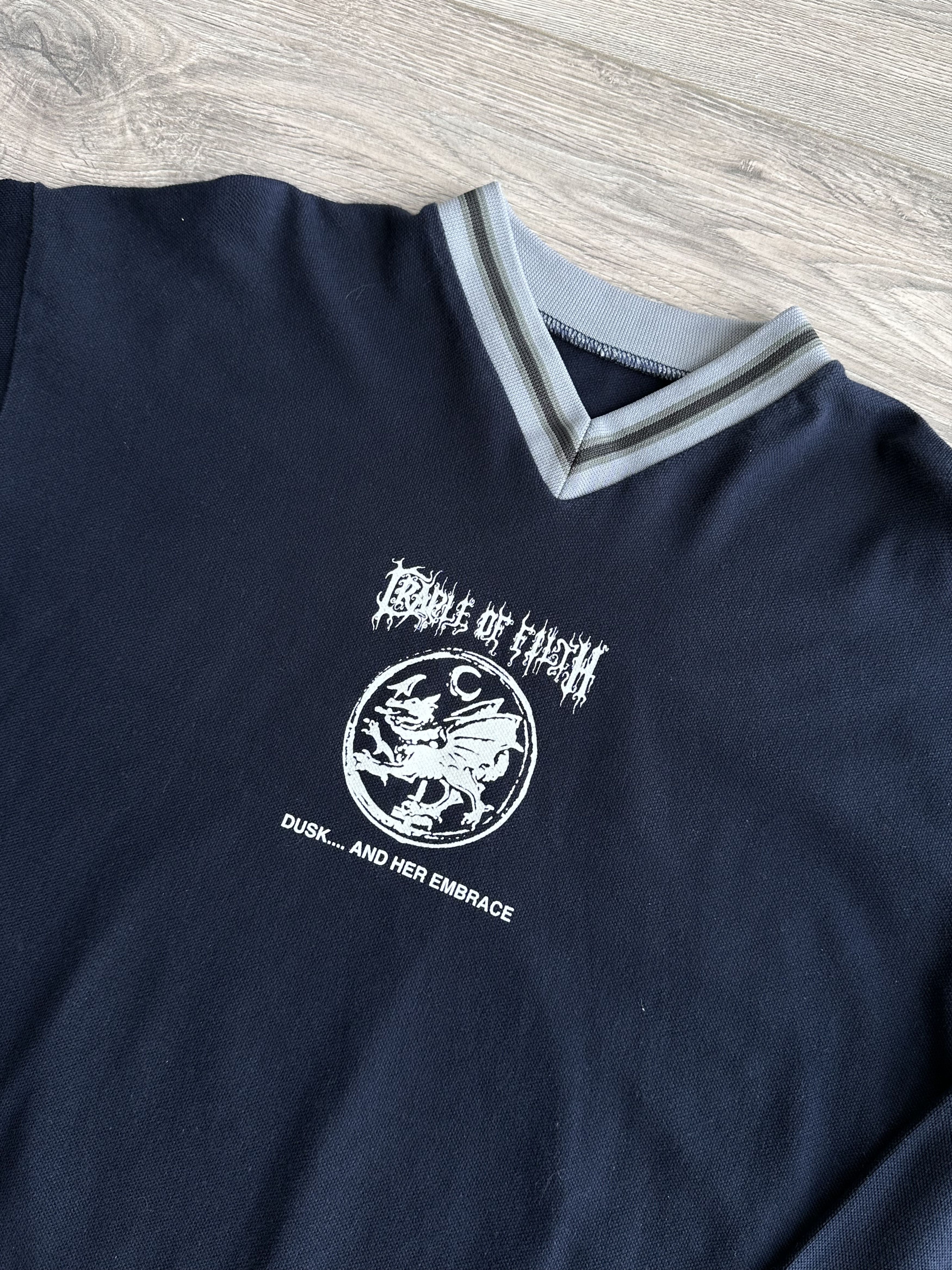 Band Tees × Vintage Cradle of Filth Dusk and Her Embrace Vintage Long Sleeve Size US XL / EU 56 / 4 - 4 Thumbnail
