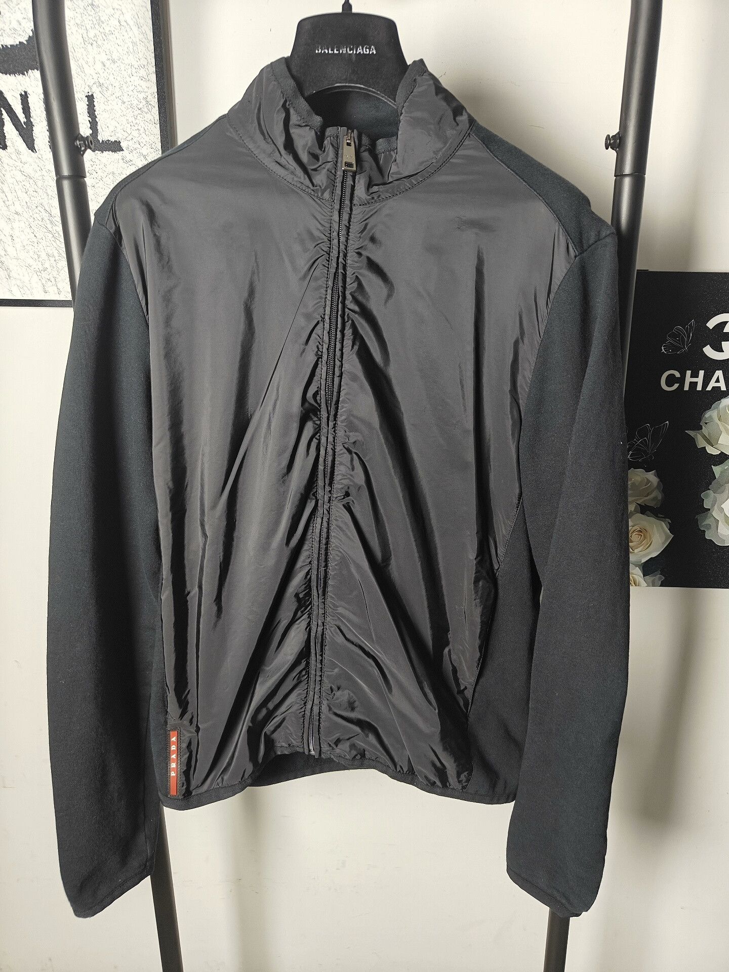 Prada Prada Retro White Light Jacket m Men Size US M / EU 48-50 / 2 - 1 Thumbnail