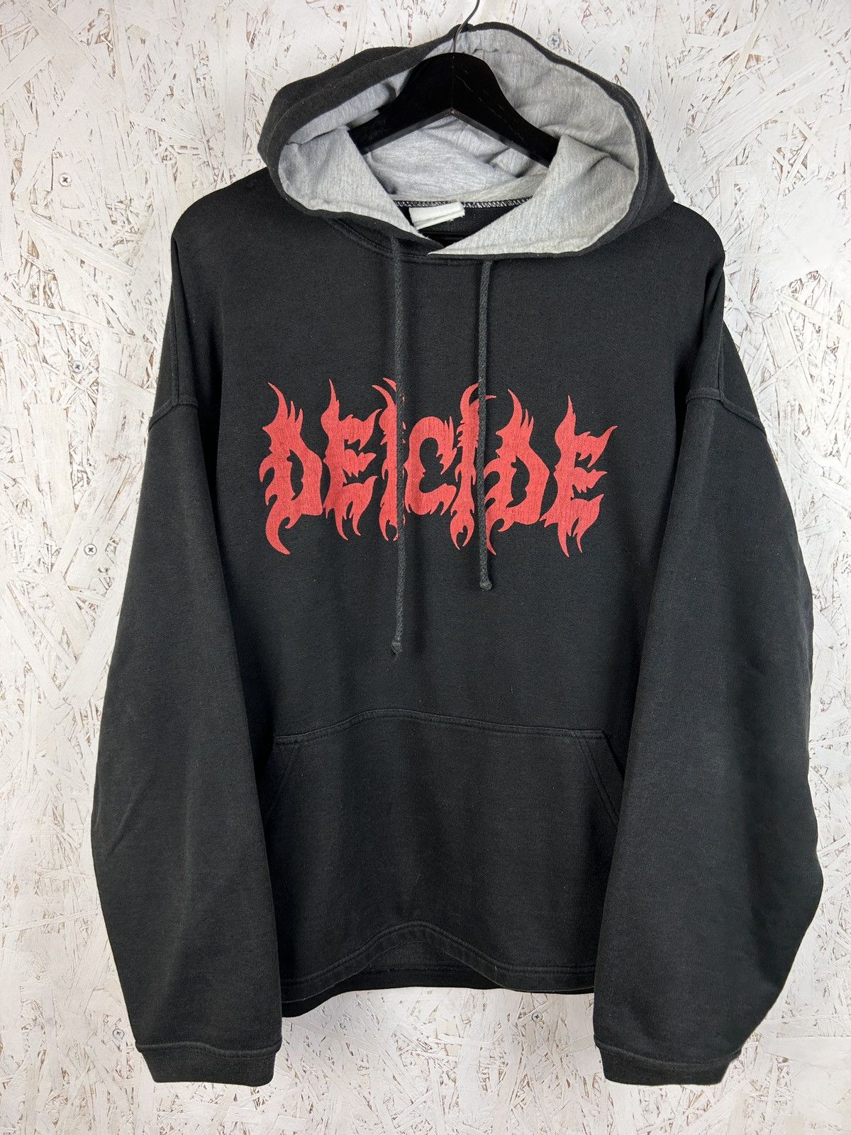 Band Tees 90s Vintage Deicide Legion 1997 Blue Grape Metal Hoodie Size US XL / EU 56 / 4 - 6 Thumbnail