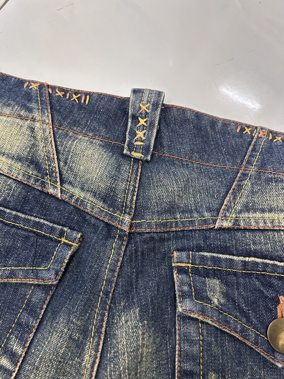 Japanese Brand × Vintage Vintage Japanese Denim Mud Wash Jeans Size US 32 / EU 48 - 9 Thumbnail