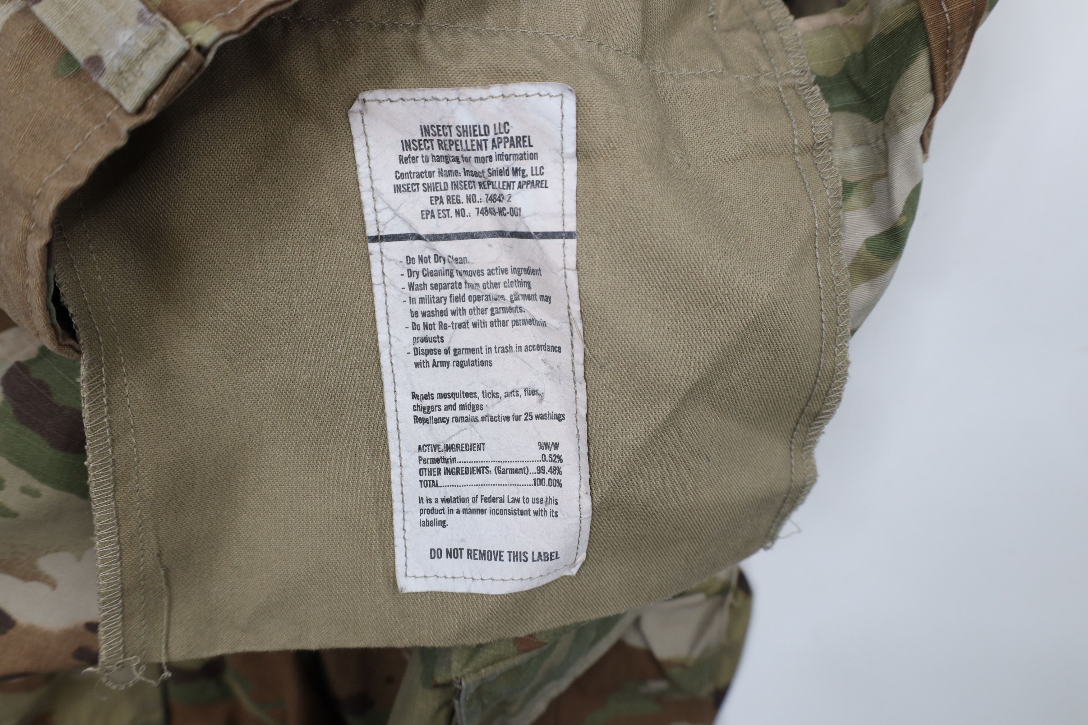 Vintage Vintage USGI Military Camouflage Combat Trousers Cargo Pants Size US 32 / EU 48 - 11 Thumbnail
