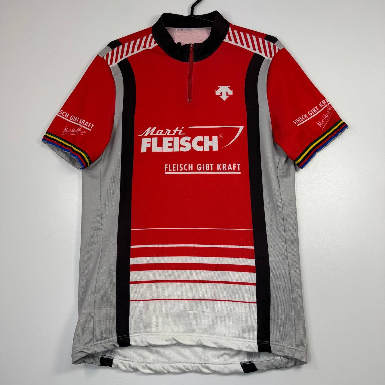 Other Descente Marti Fleisch Cycling Jersey Red Short Size M Size US M / EU 48-50 / 2 - 1 Thumbnail