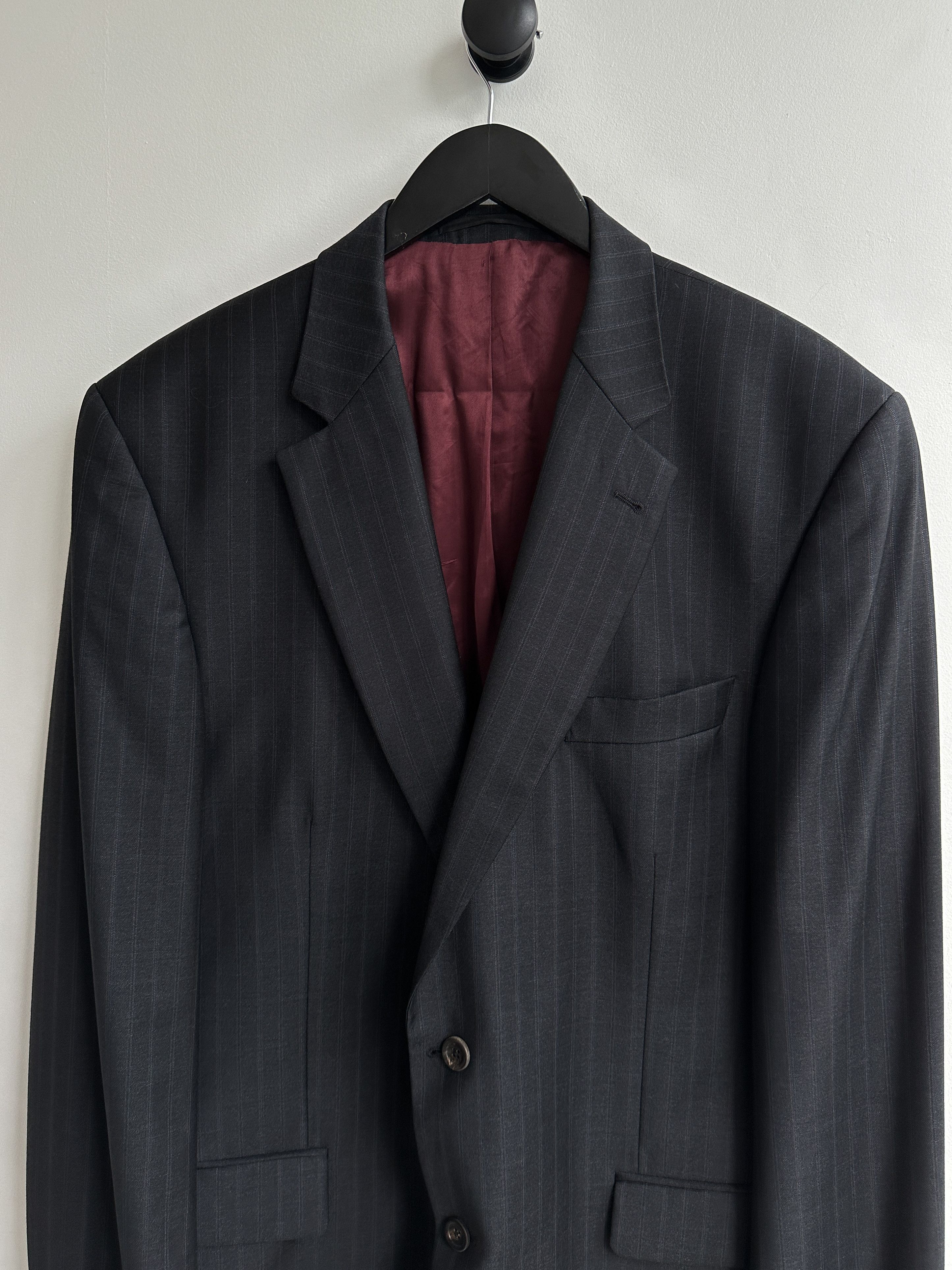 Ermenegildo Zegna Ermenegildo Zegna Black Wool Blazer Size 48R - 4 Thumbnail