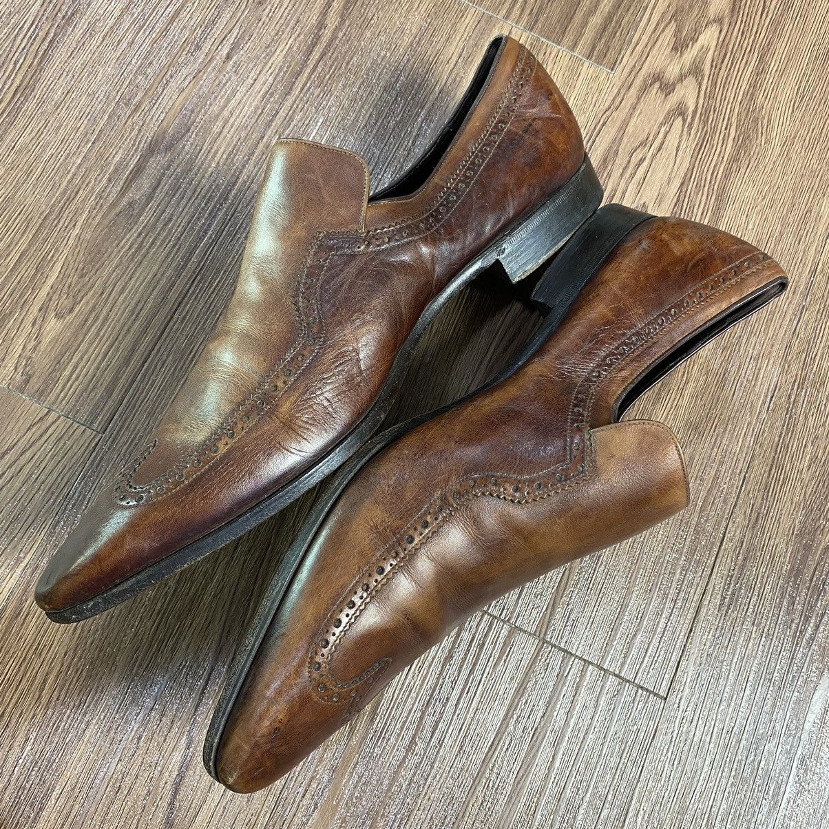Gucci Gucci Vintage Brown Loafers 162639 Size US 11 / EU 44 - 5 Thumbnail