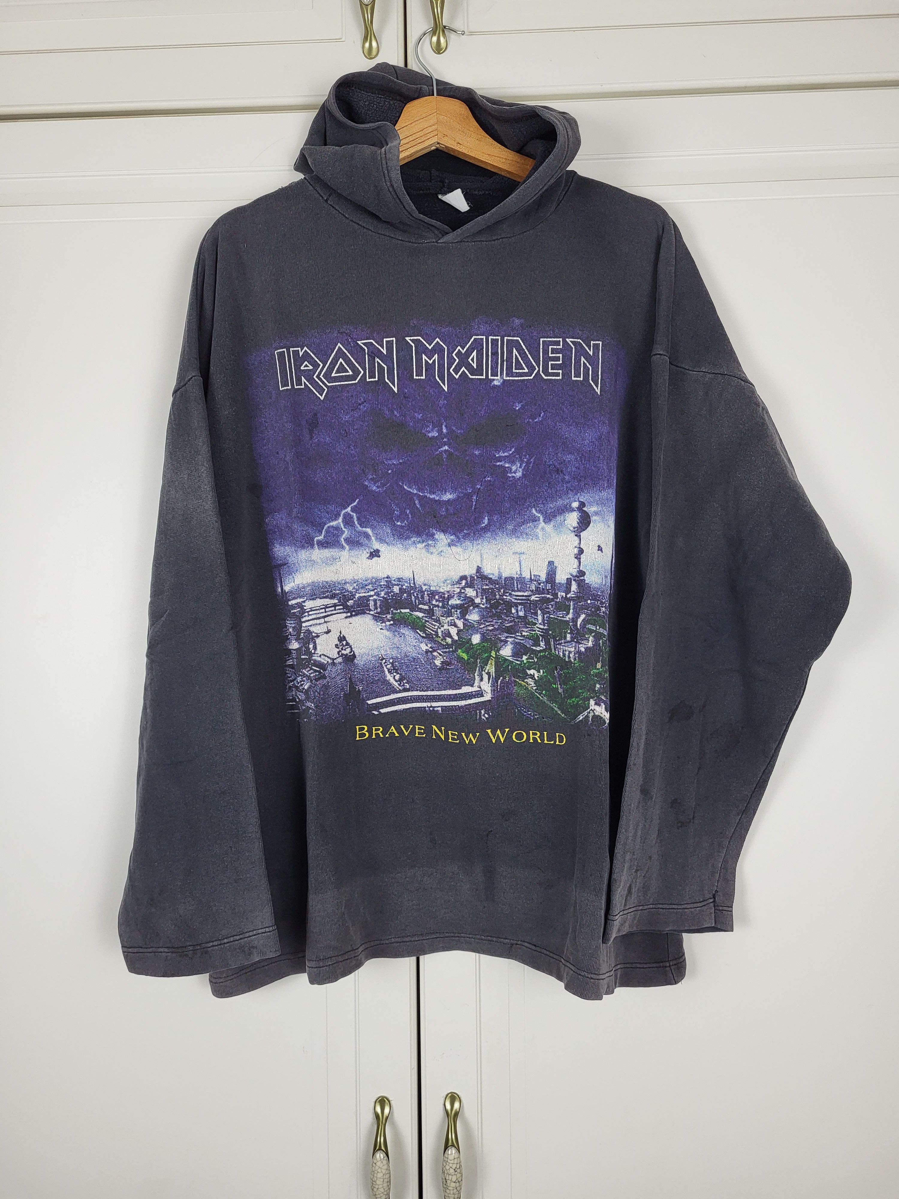 Iron Maiden - Brave New World vintage hoodie