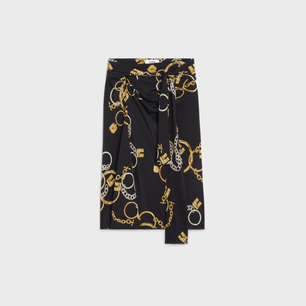 Celine Celine Knot Skirt Size 26" / US 2 / IT 38 - 1 Thumbnail