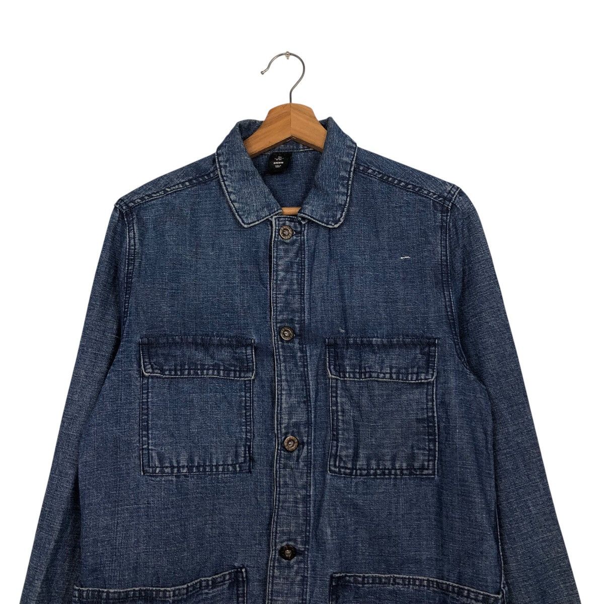 Japanese Brand 📌Vintage Chore Denim Jacket &Denim Blue Issey Miyake Size US S / EU 44-46 / 1 - 4 Thumbnail