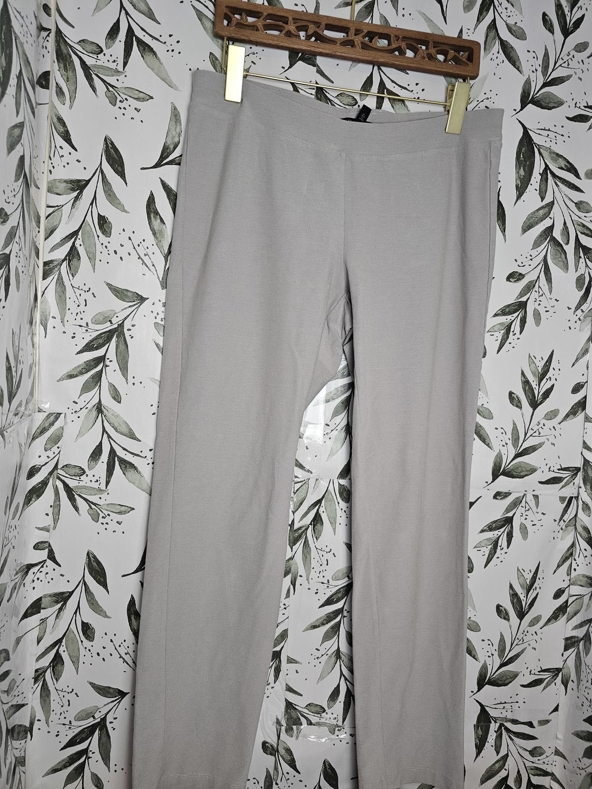 Eileen Fisher Eileen Fisher Pants Gray Skinny Womens Size M Size 32" / US 10 / IT 46 - 4 Thumbnail