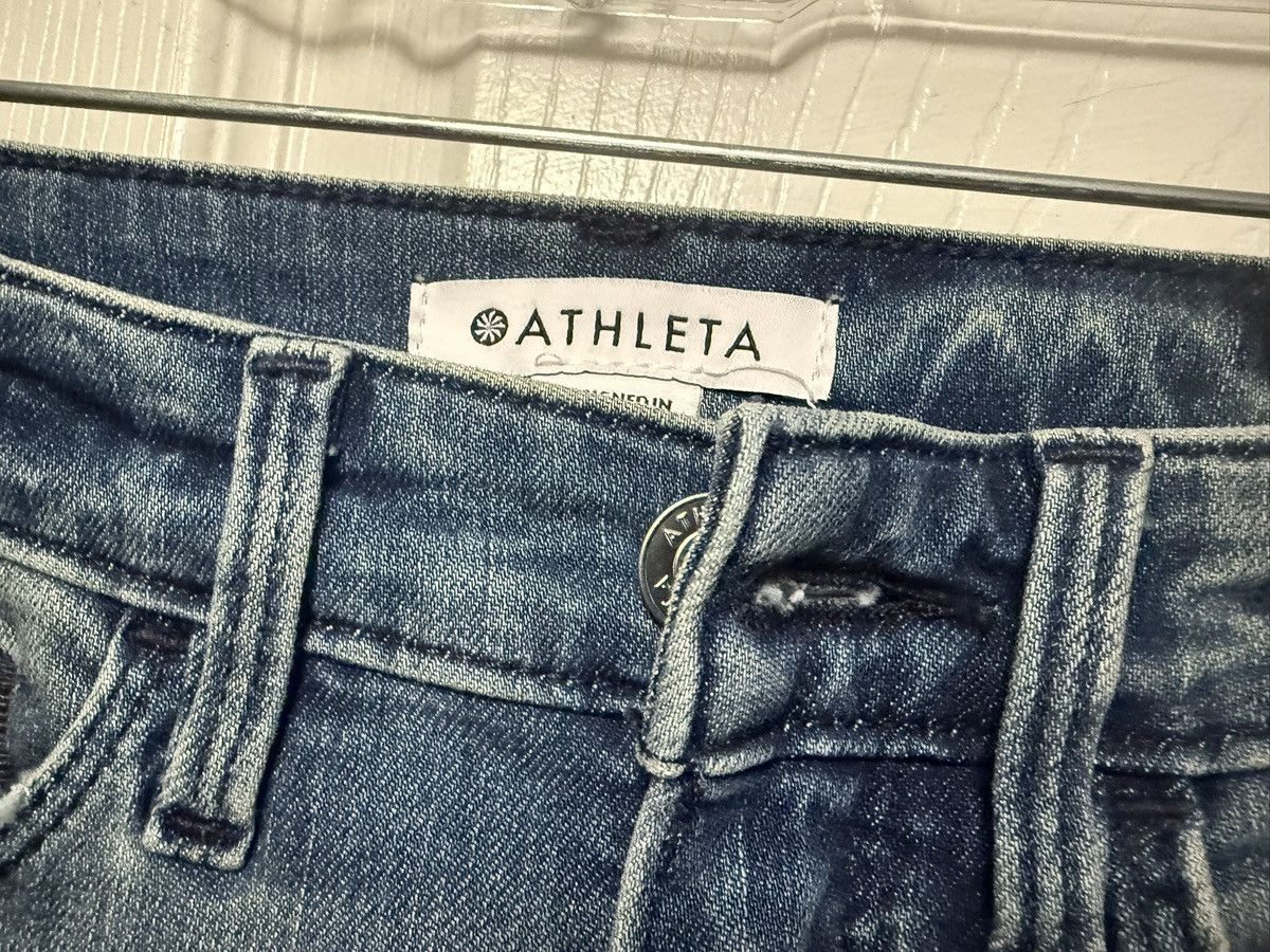 Athleta Athleta Sculptek Flare Jean True Blue New with tags Size 26" / US 2 / IT 38 - 6 Thumbnail