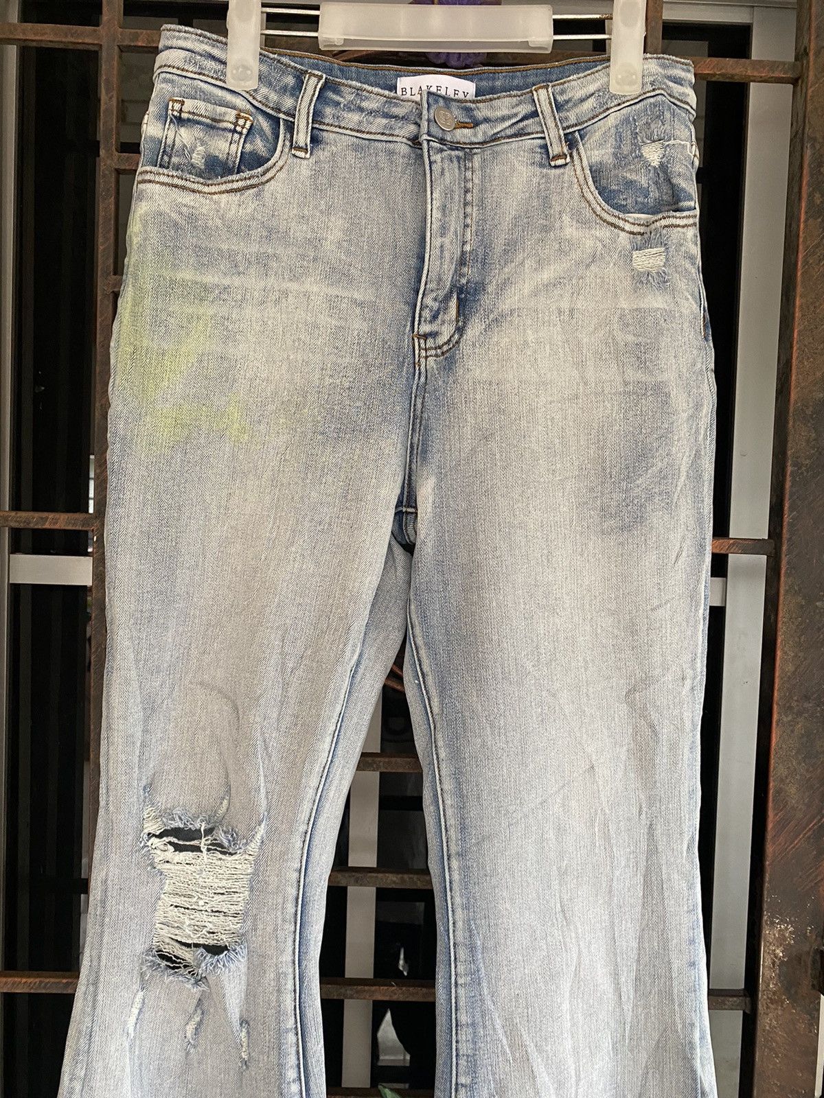 If Six Was Nine × Japanese Brand Blakeley Flared distressed Size US 30 / EU 46 - 6 Thumbnail
