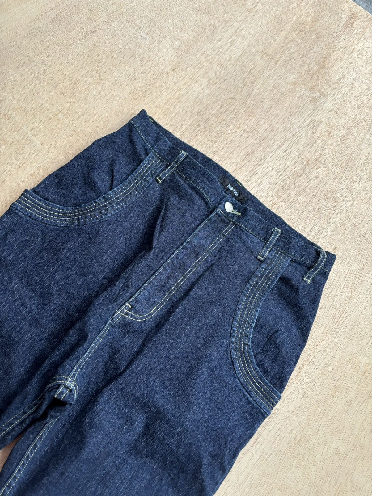Issey Miyake × Japanese Brand × Ne-Net Ne-Net By Issey Miyake Denim Pants Size US 32 / EU 48 - 7 Thumbnail