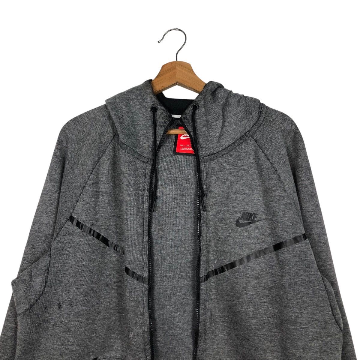 Nike 📌Vintage Zipper Jacket Running Sport Nike Size US XXL / EU 58 / 5 - 3 Thumbnail