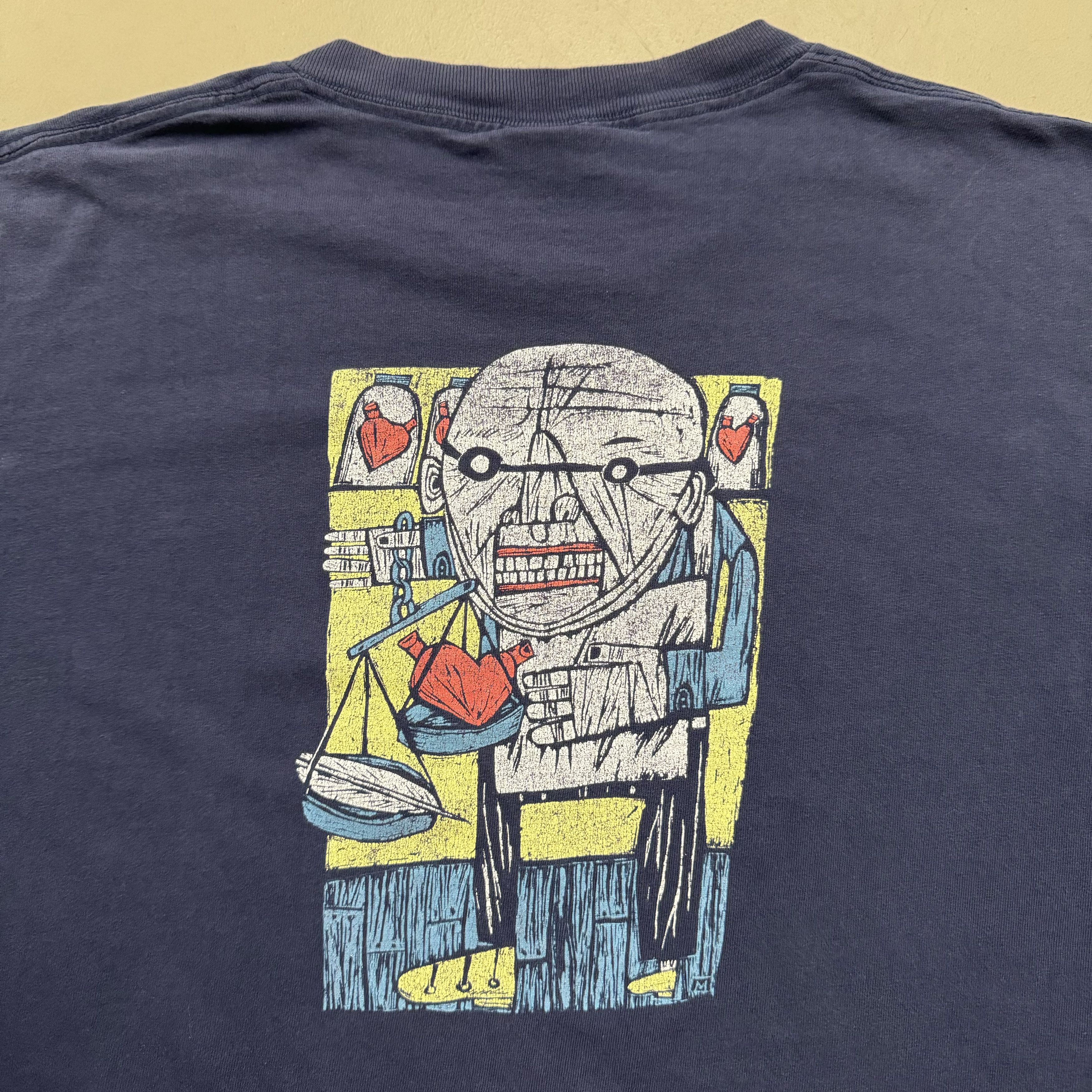Band Tees × Vintage VTG 1995 Quicksand Manic Compression Graphic Band T Shirt Size US XL / EU 56 / 4 - 4 Thumbnail