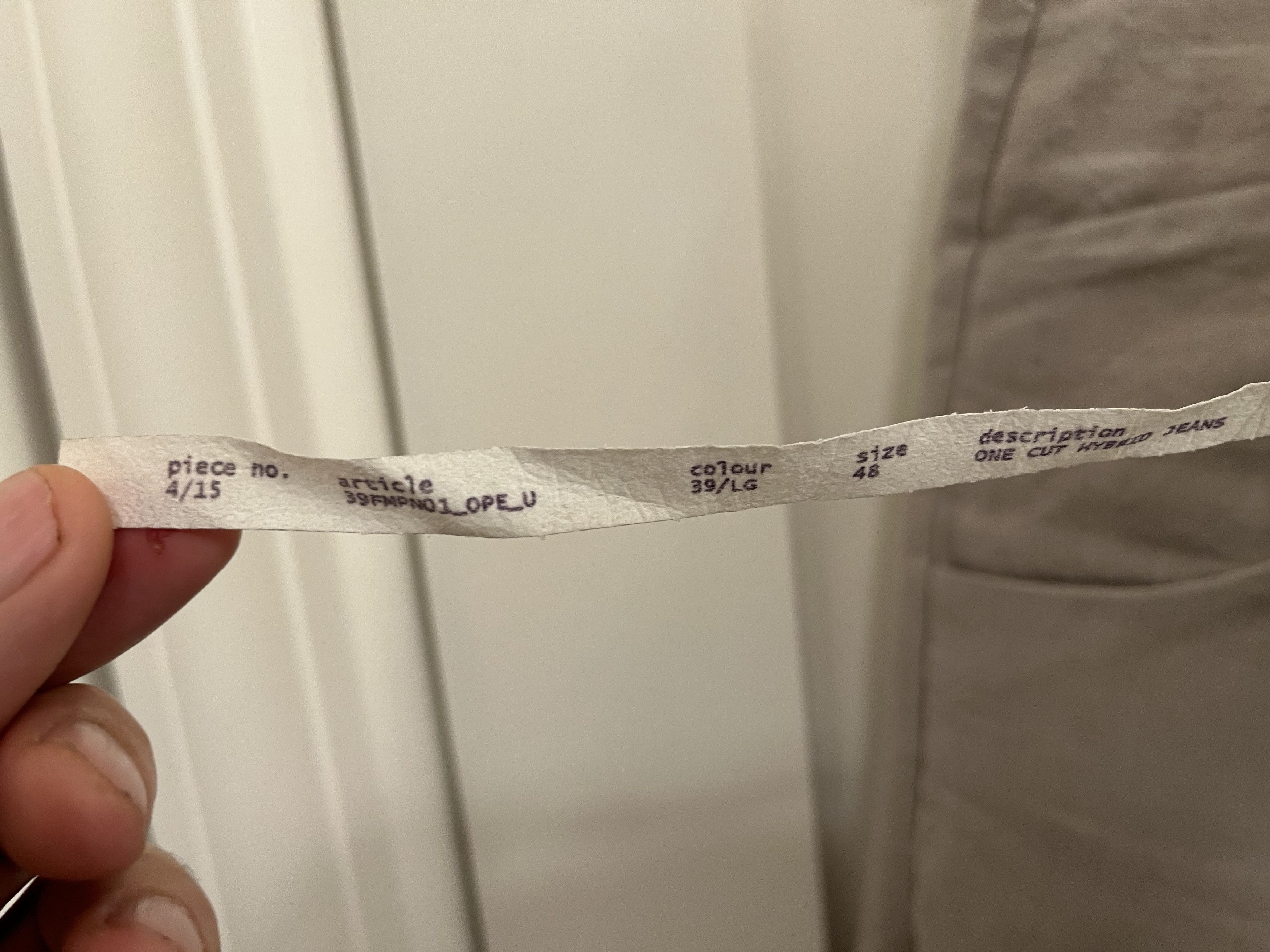 Label Under Construction Label Under Construction one cut pants gray linen $900 Size US 32 / EU 48 - 4 Thumbnail