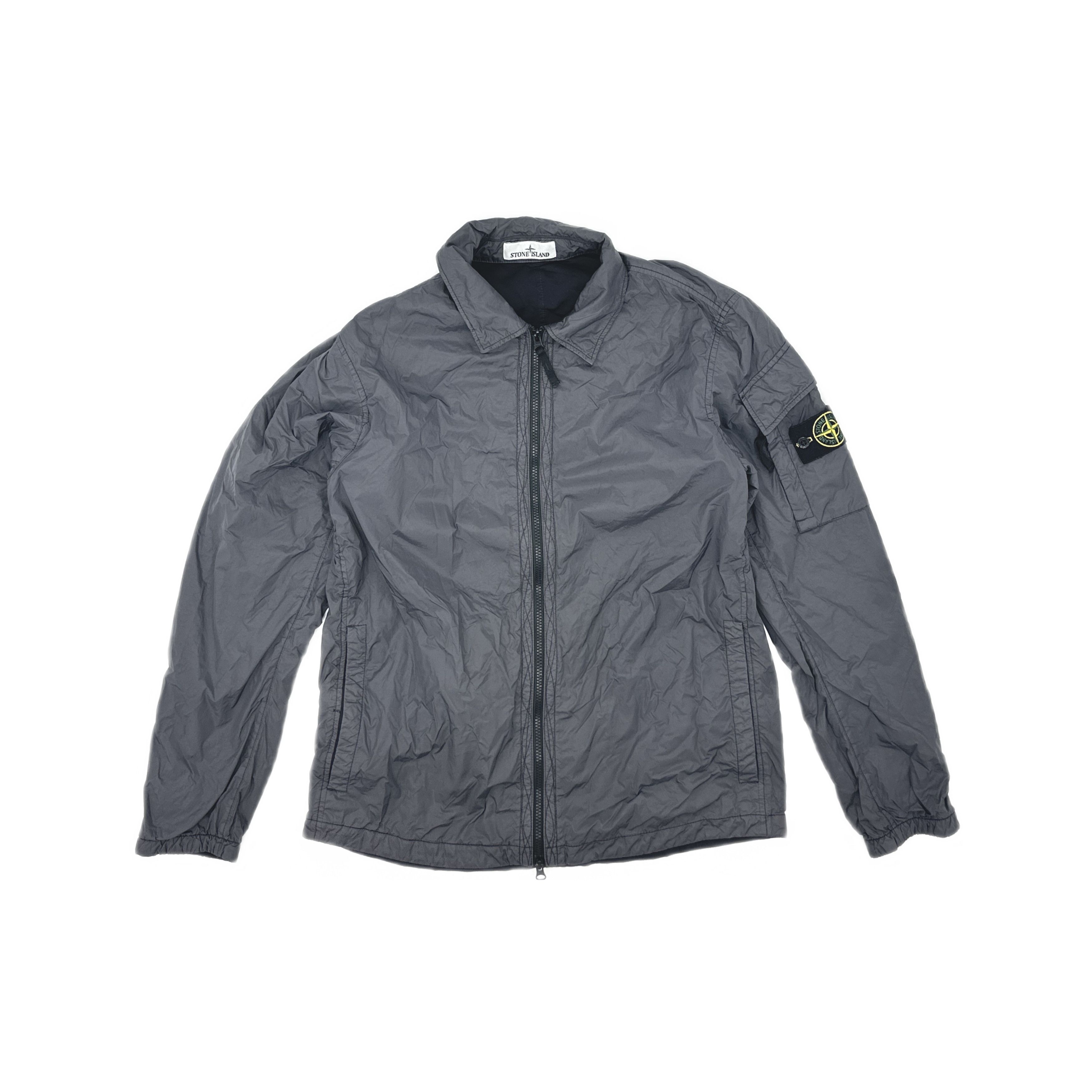 Stone Island Stone Island Crinkle Nylon Overshirt Size L Size US L / EU 52-54 / 3 - 1 Thumbnail