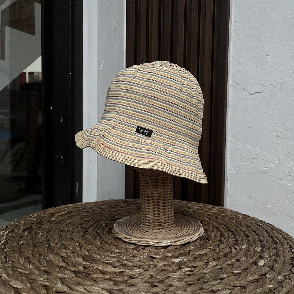 Japanese Brand × Y's × Yohji Yamamoto Vintage Bucket Hat Yohjiyamamoto SACSNY Y'SACCS Bucket Hat Size ONE SIZE - 2 Thumbnail