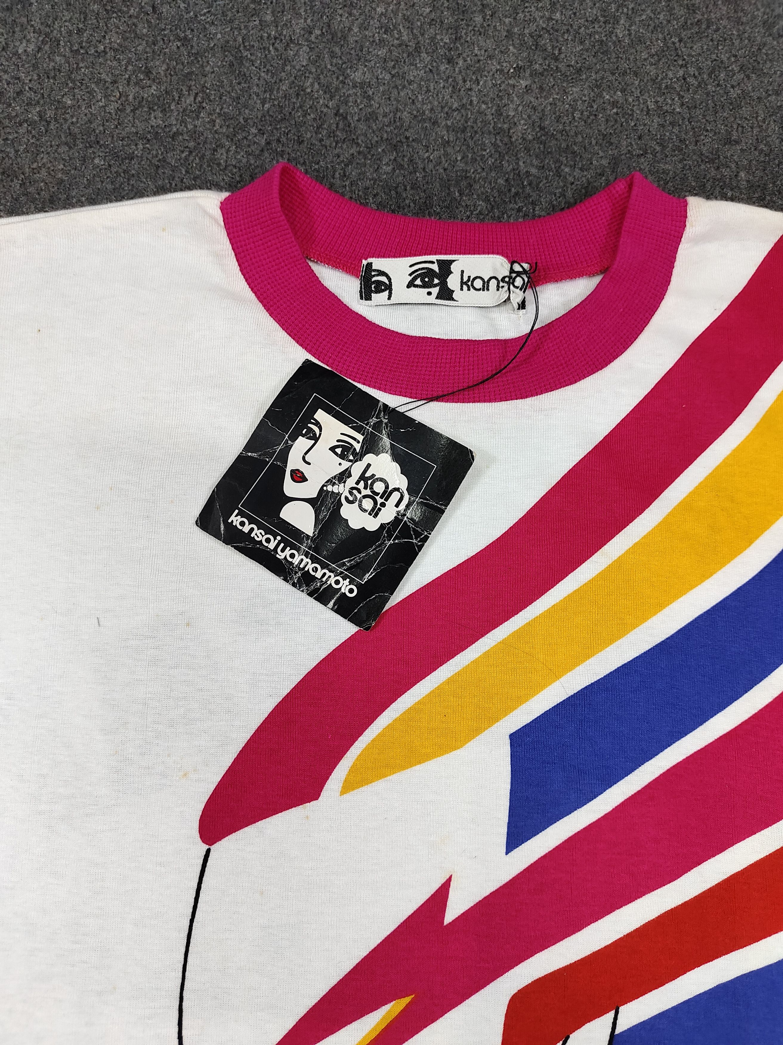 Kansai Yamamoto ARCHIVE🔥80s Kansai "Humming Honda" David Bowie Inspired Tee Size US M / EU 48-50 / 2 - 7 Thumbnail