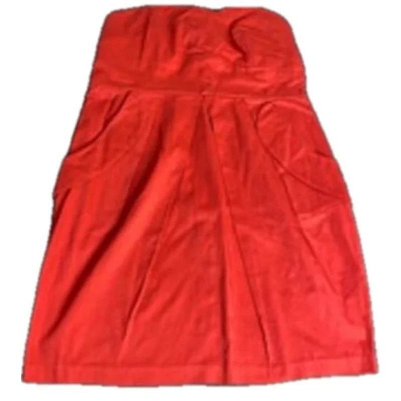 Other Bold Red Strapless Sweetheart Party Dress 9 Size M / US 6-8 / IT 42-44 - 3 Thumbnail