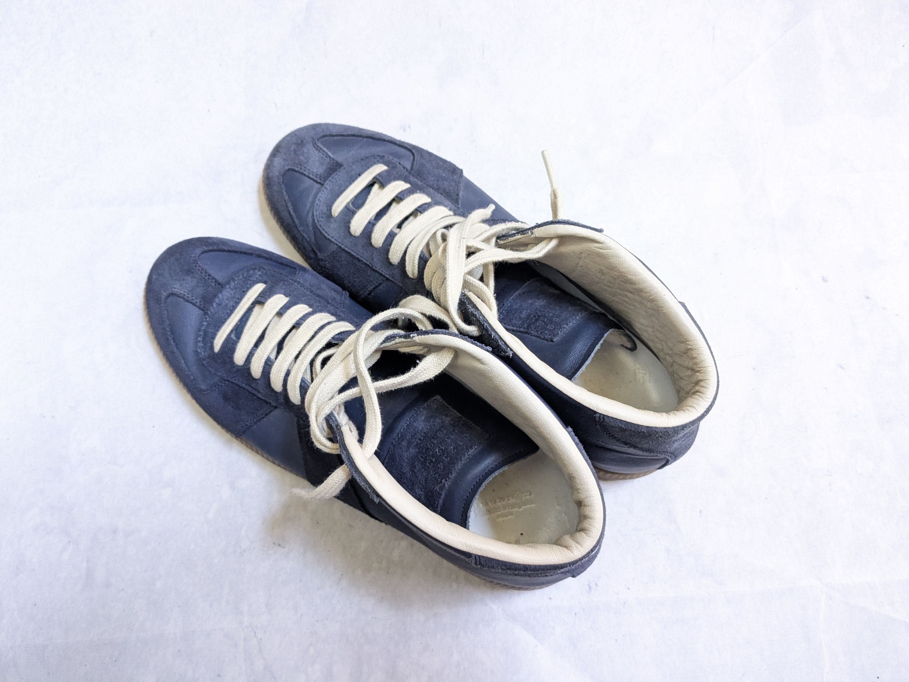 Maison Margiela Maison Margiela Replica GAT Sneakers Navy Blue 9 42 Size US 9 / EU 42 - 13 Thumbnail