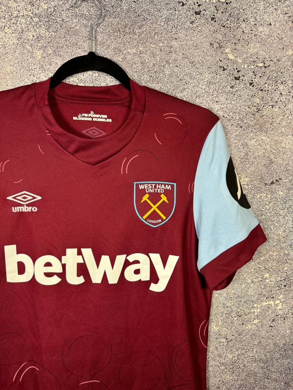Umbro West Ham United 2023/24 Home Umbro Soccer Jersey Blokcore Size US S / EU 44-46 / 1 - 2 Thumbnail