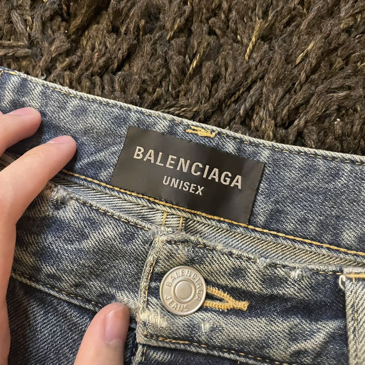 Balenciaga balecnciaga mudshow denim Size US 30 / EU 46 - 4 Thumbnail
